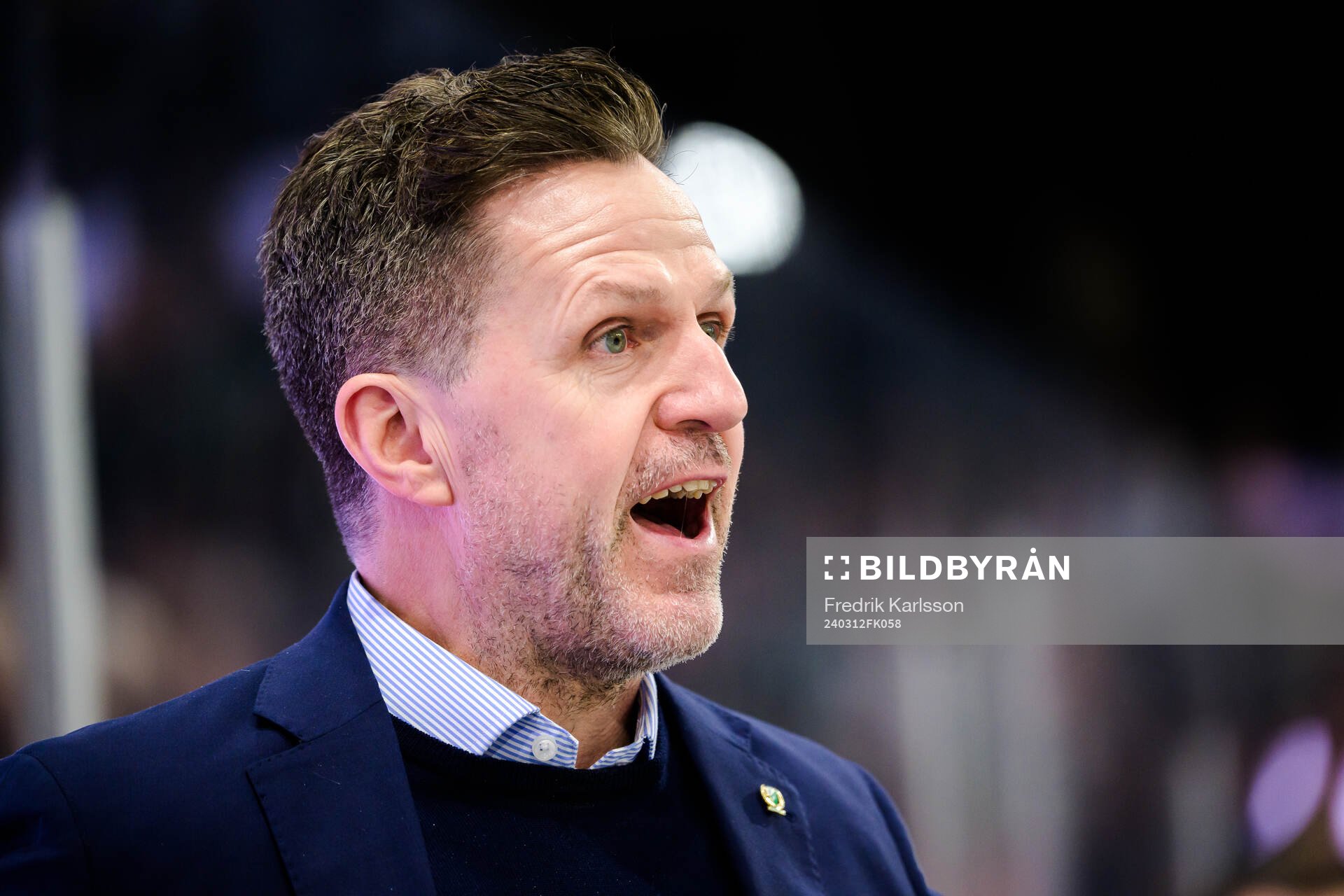 Färjestads assisterande tränare Thomas Rhodin