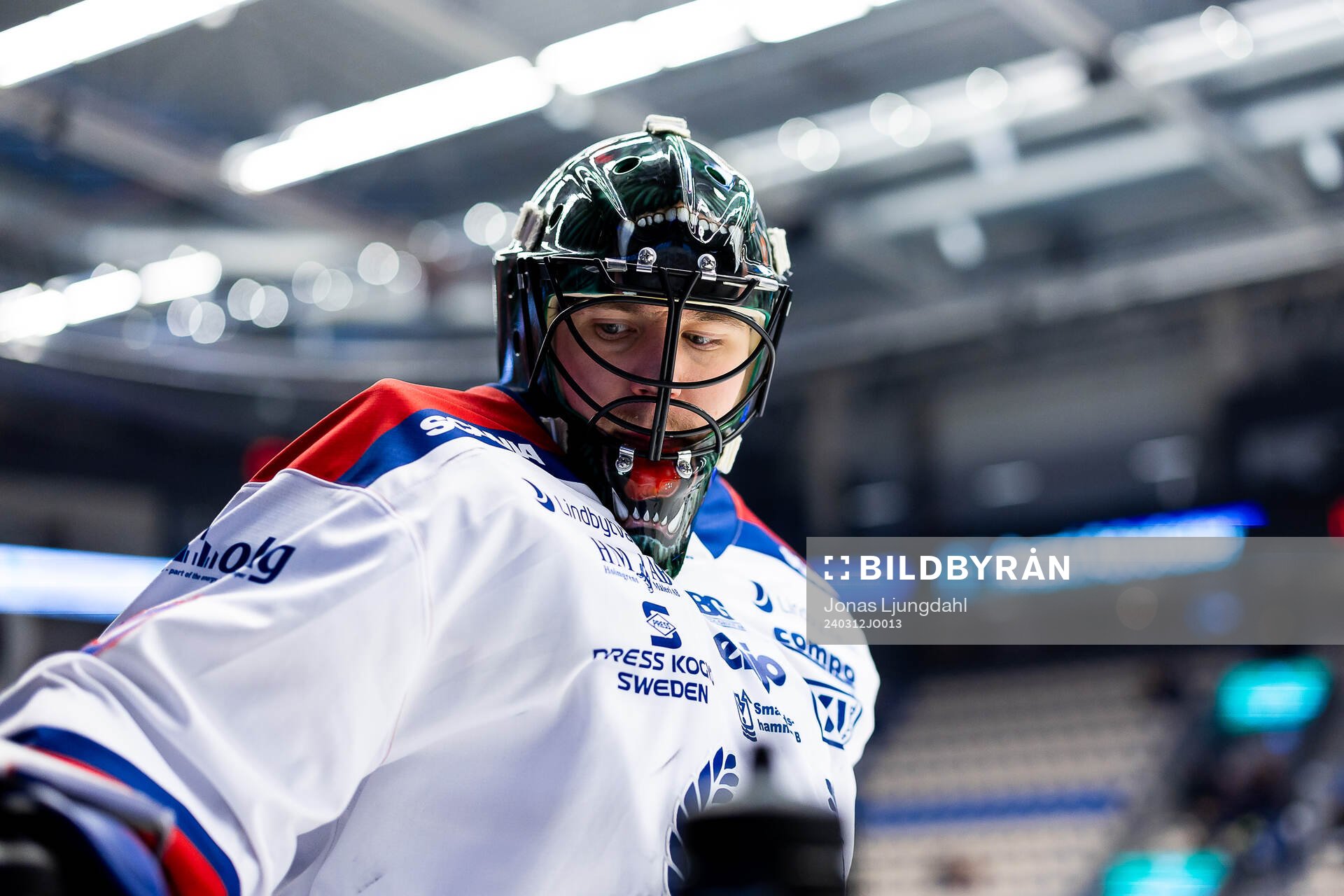 Oskarshamns målvakt Tomas Rydén