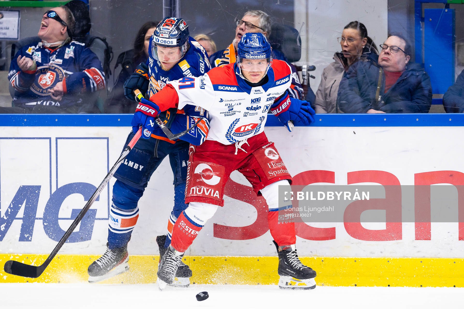 Växjös Ludvig Nilsson och Oskarshamns Johan Johnsson