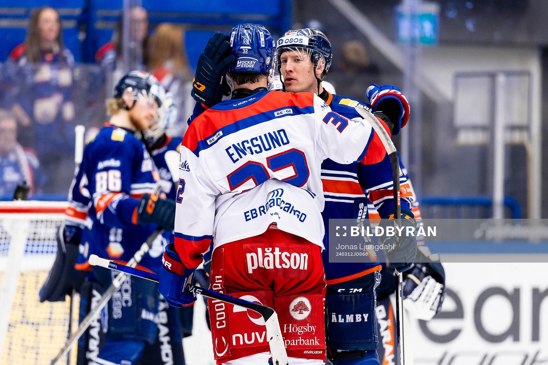 Oskarshamns Oscar Engsund och Växjös Emil Sylvegård