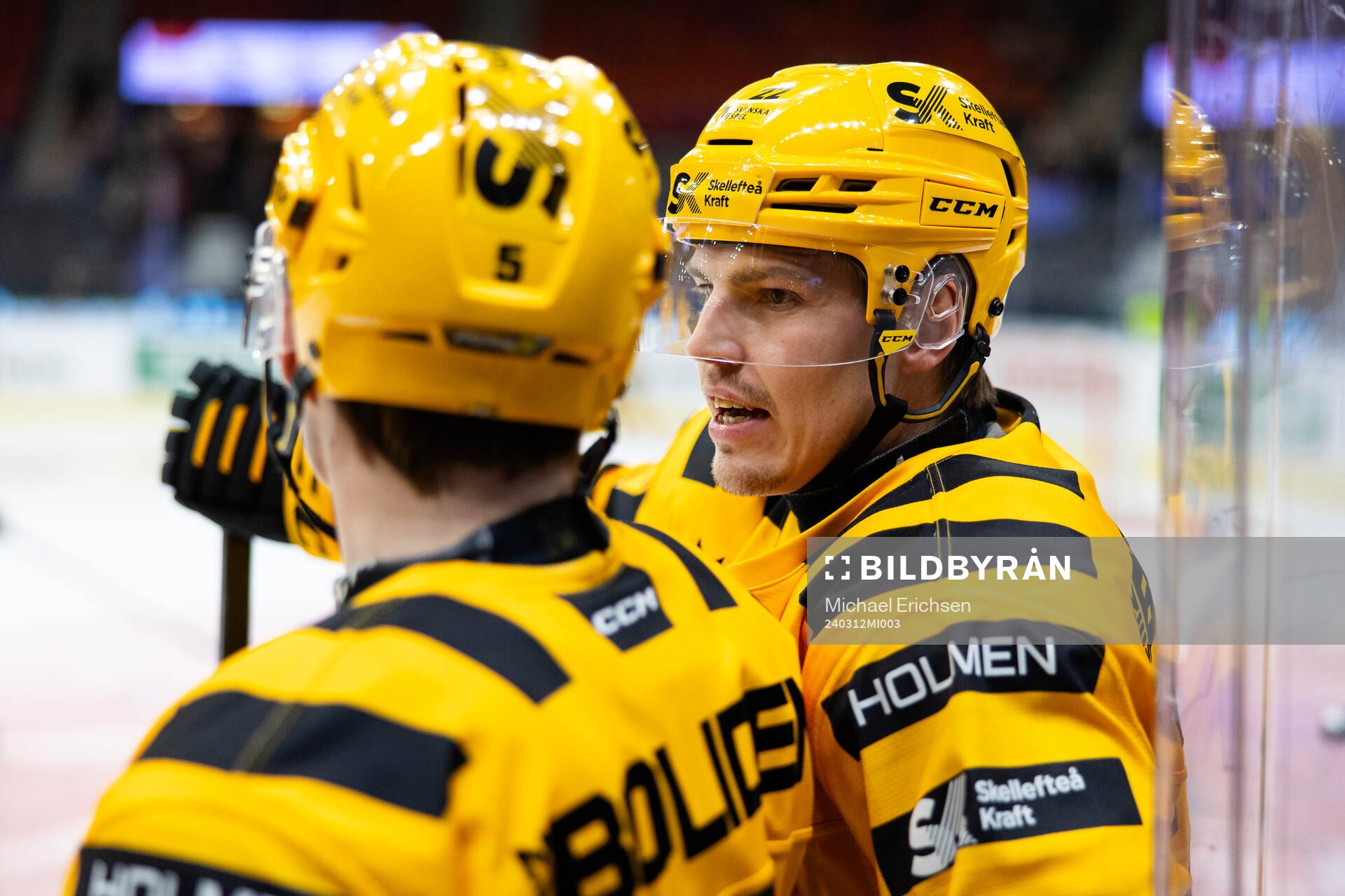 Skellefteås Axel Sandin Pellikka och Jonathan Johnson