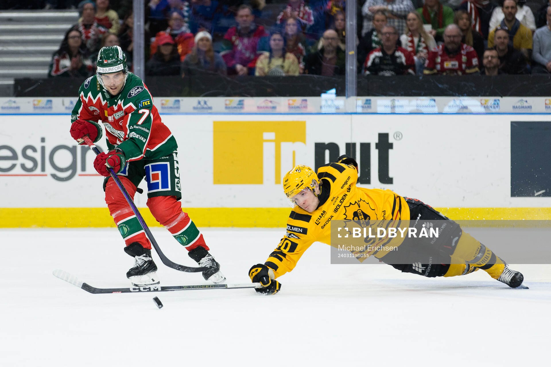 Frölundas Henrik Tömmernes och Skellefteås Anton