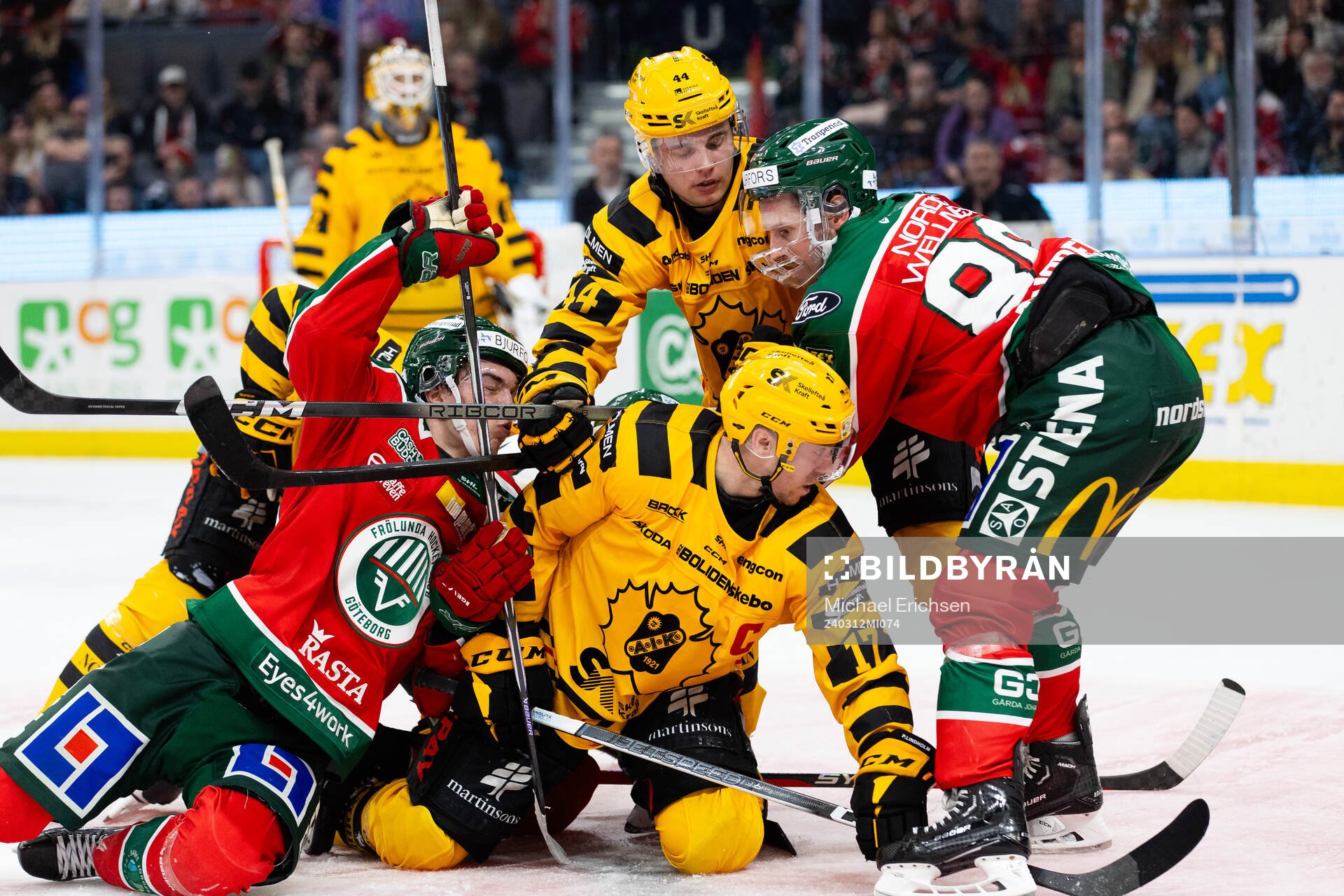 Frölundas David Edstrom och Erik Thorell