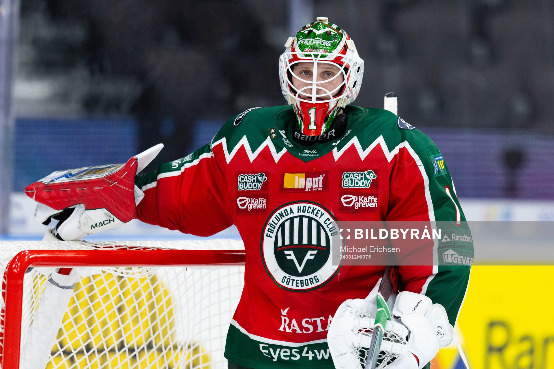 Frölundas målvakt Lars Johansson