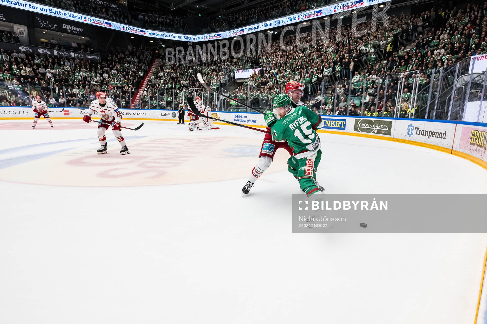 MoDos Oscar Pettersson och Rögles Simon Ryfors