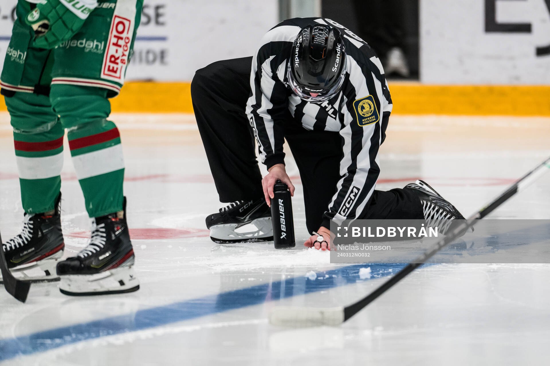 Problem med isen i Catena Arena