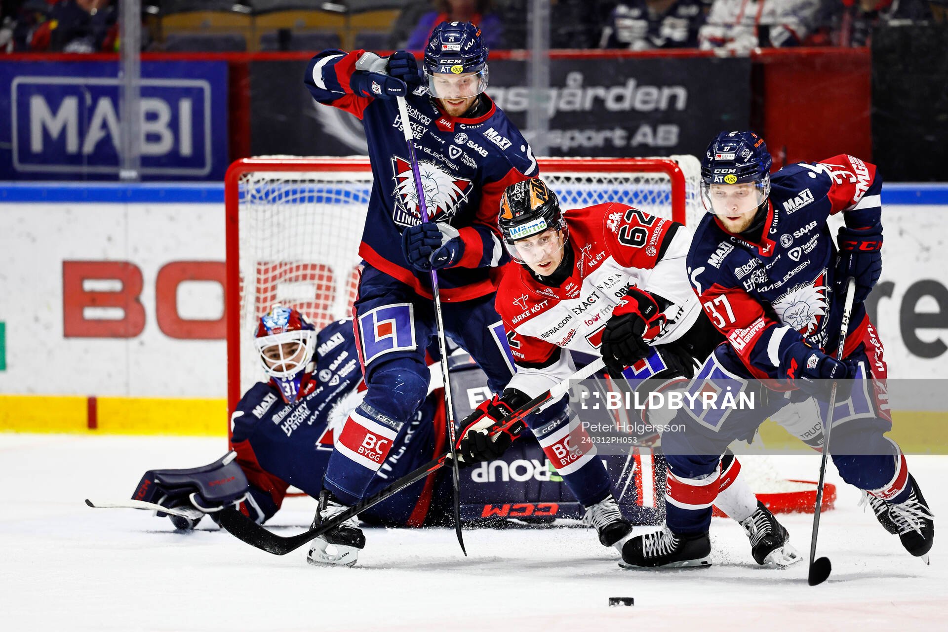 Linköpings Christoffer Ehn, Örebros Robert Leino och