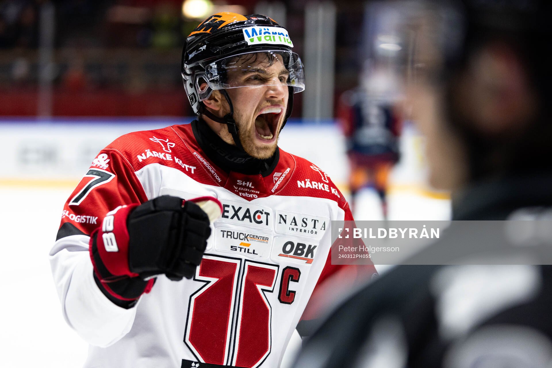 Örebros Glenn Gustafsson jublar