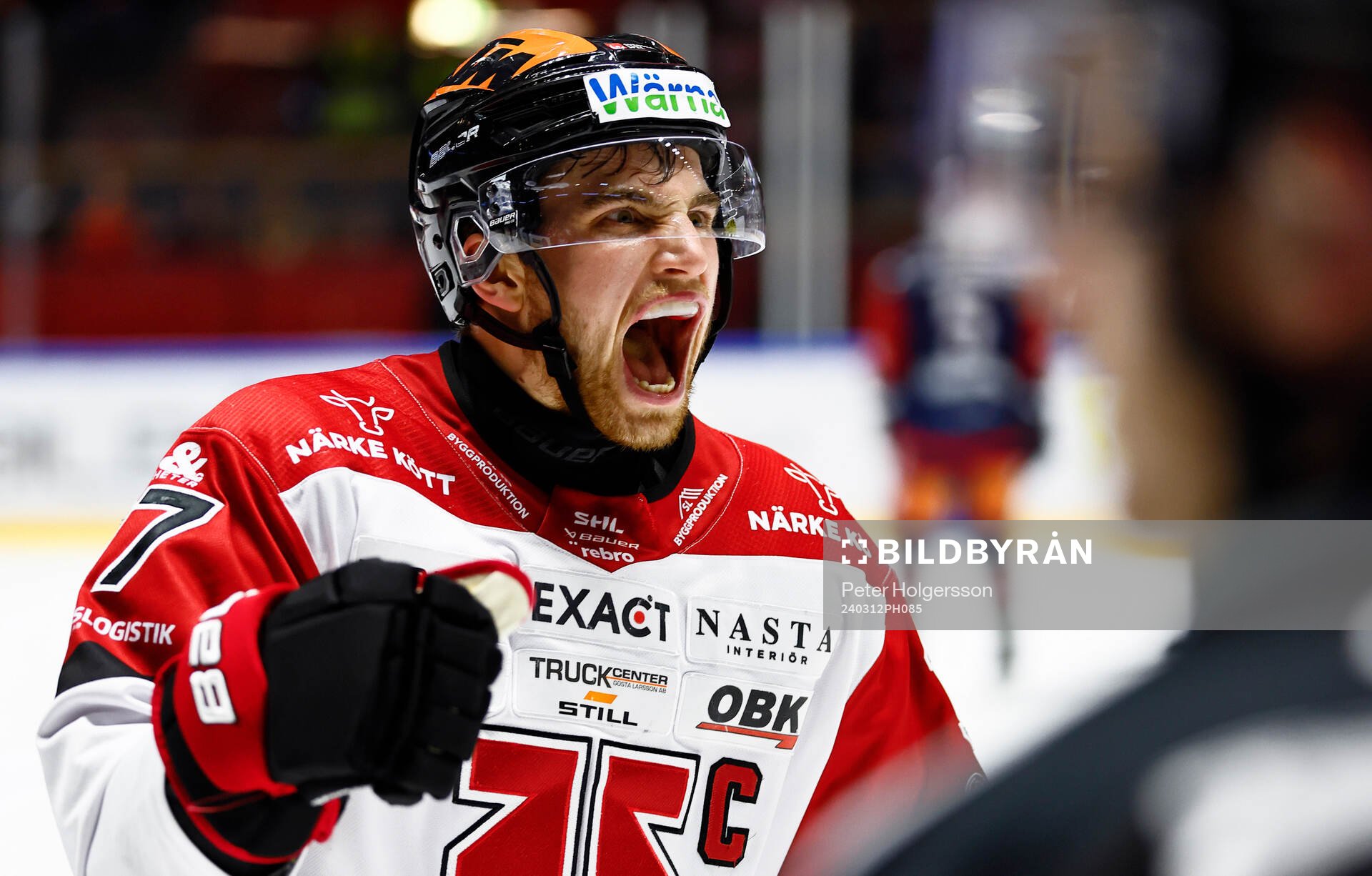 Örebros Glenn Gustafsson jublar