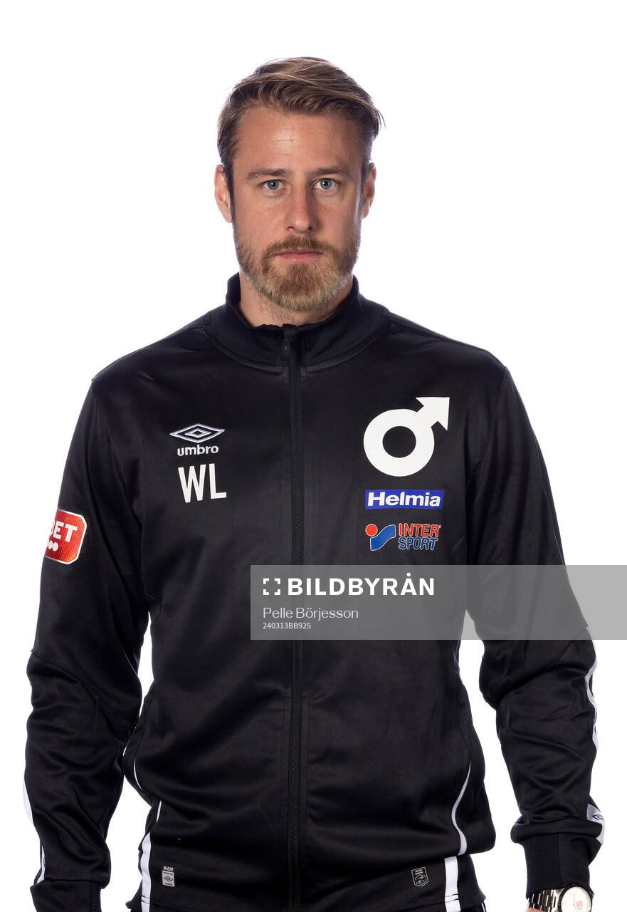 Degerfors tränare William Lundin