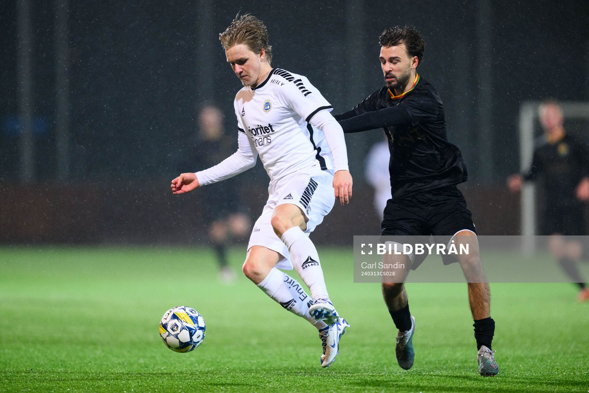 Utsiktens Sebastian Lagerlund och GAISs Edvin Becirovic