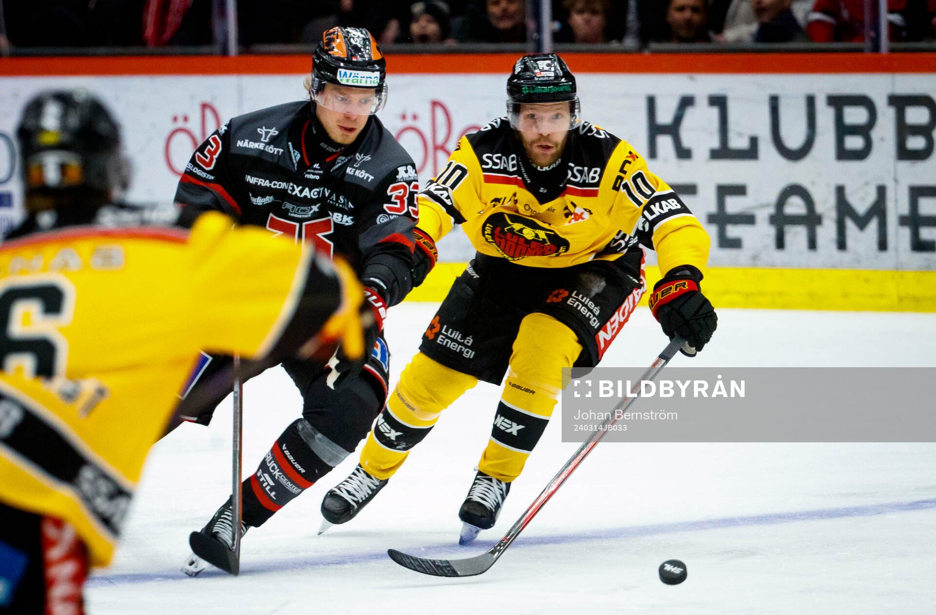 Örebros Christopher Mastomäki och Luleås Einar