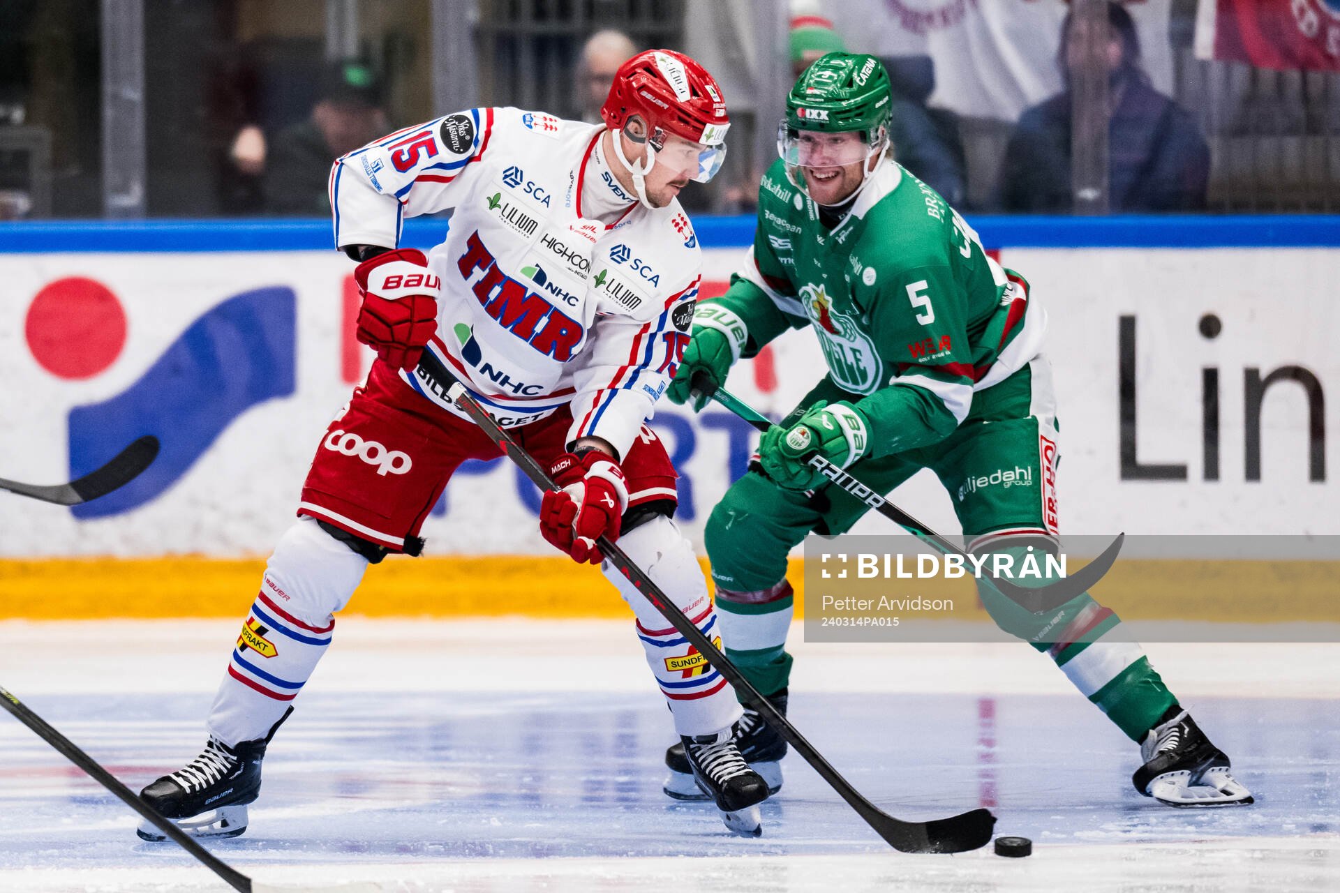 Timrås Panu Mieho och Rögles Ludvig Claesson