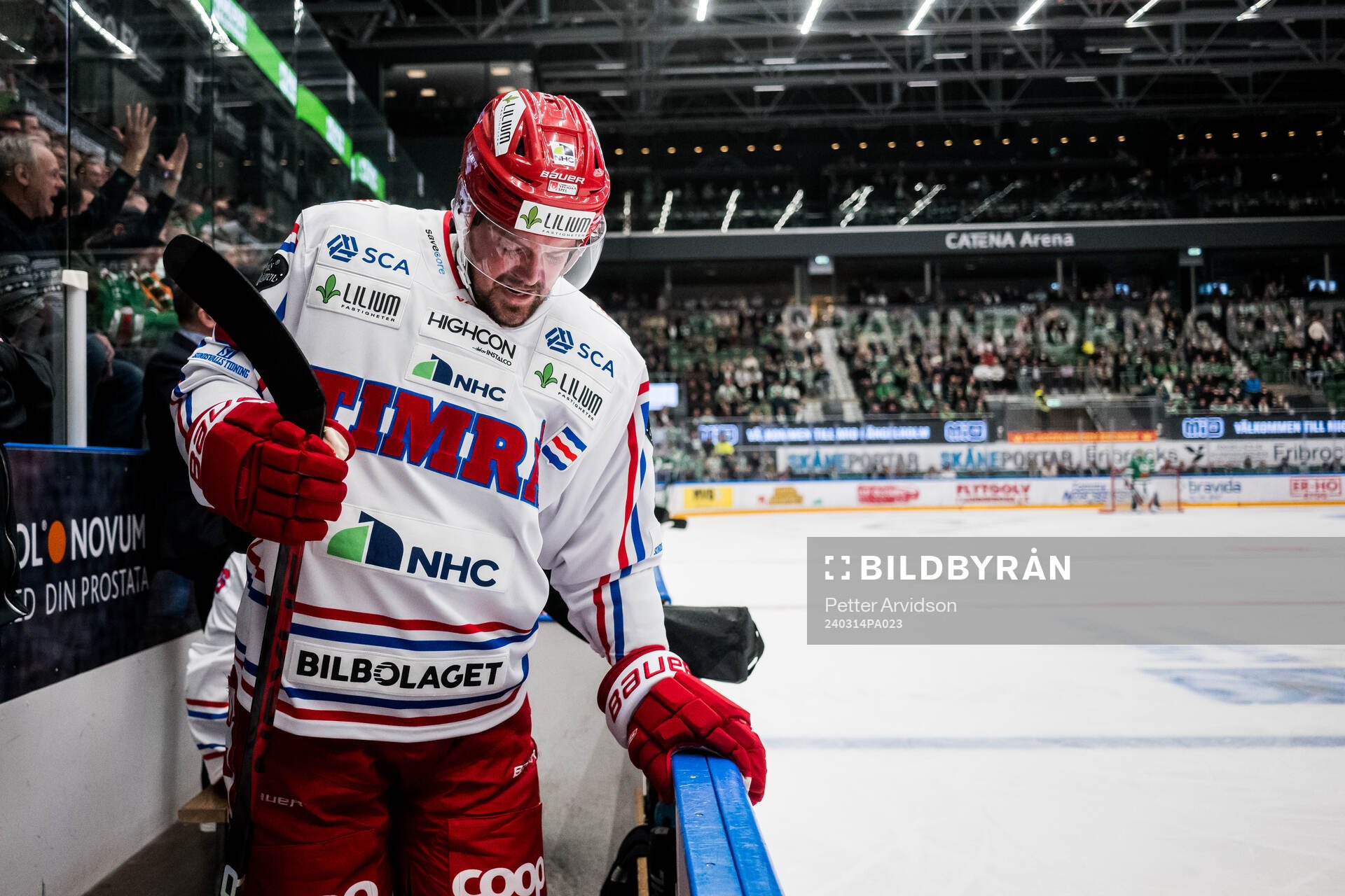 Timrås Tim Erixon har ont