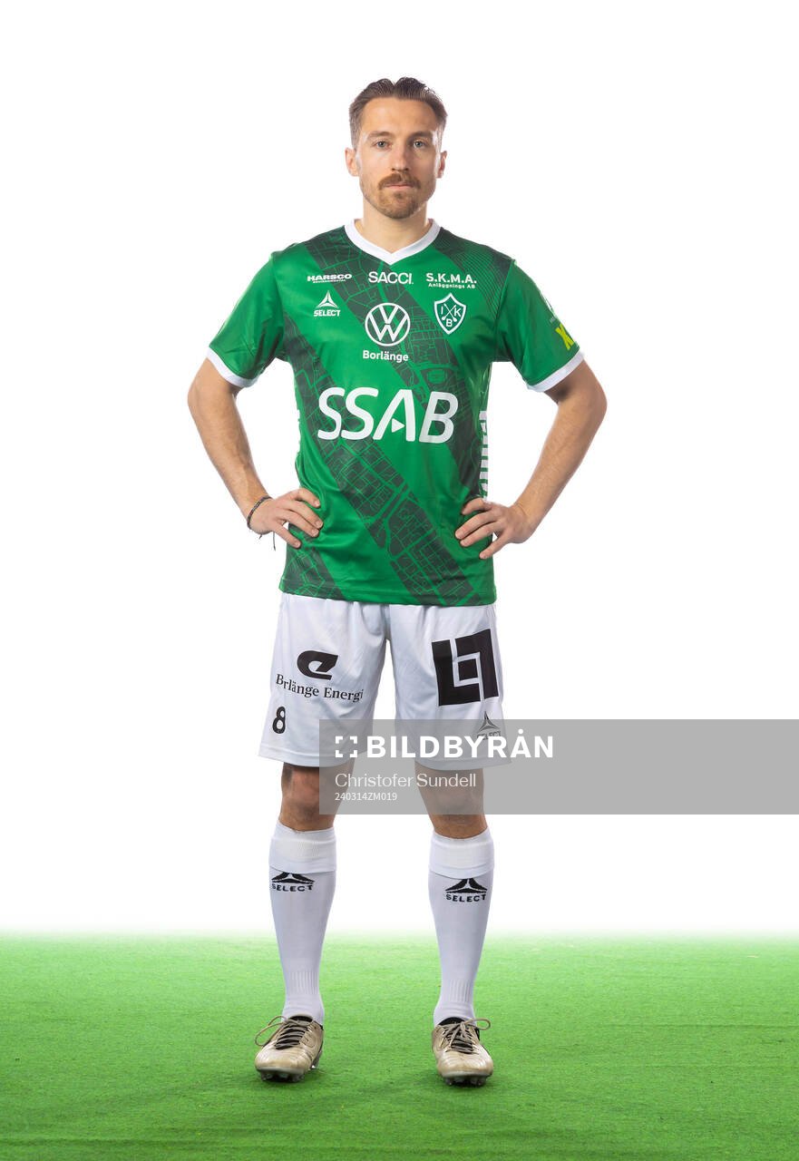 Brages Jacob Stensson poserar för ett porträtt den 14 mars 2024 i Borlänge.