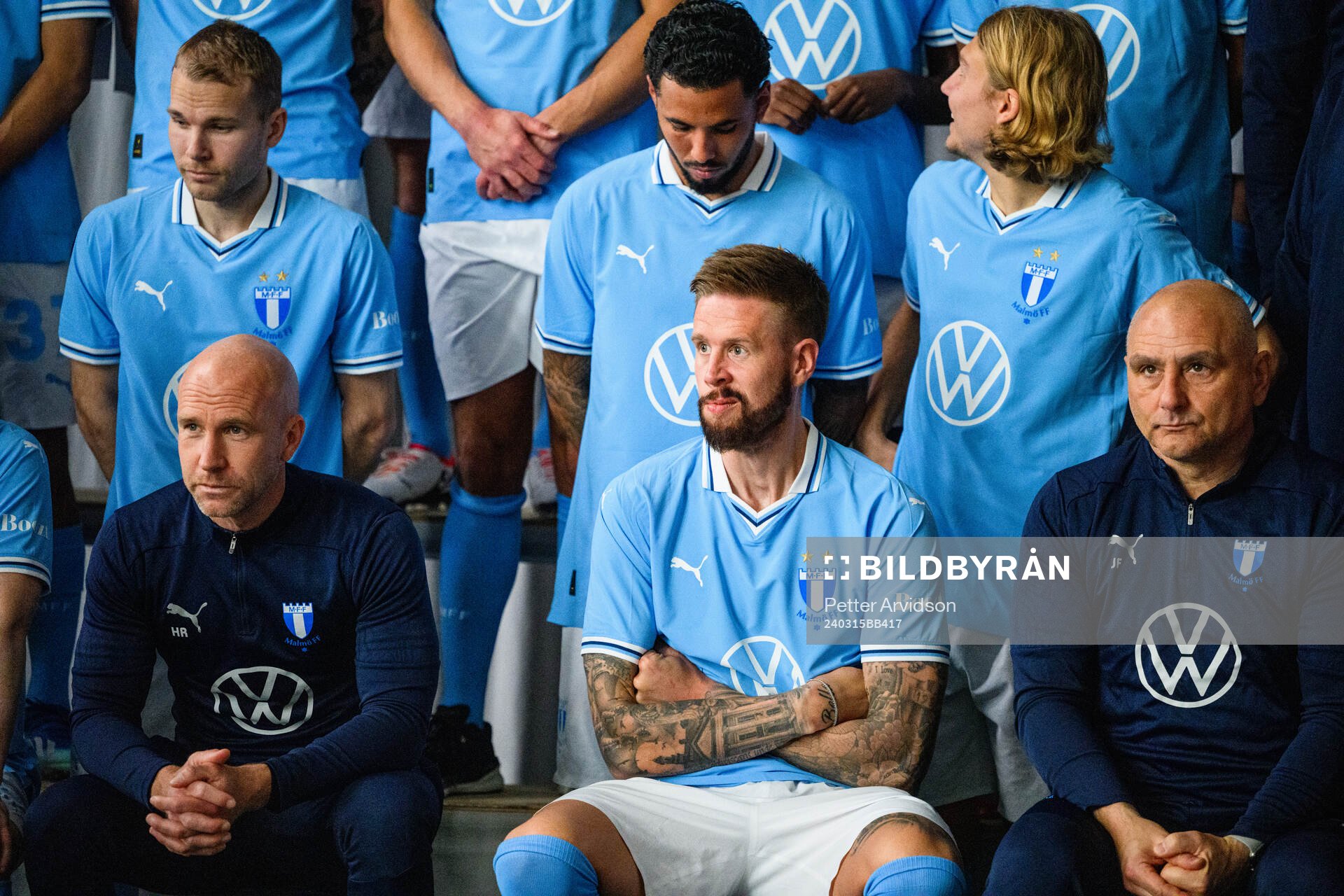 Tränare Henrik Rydström och Pontus Jansson