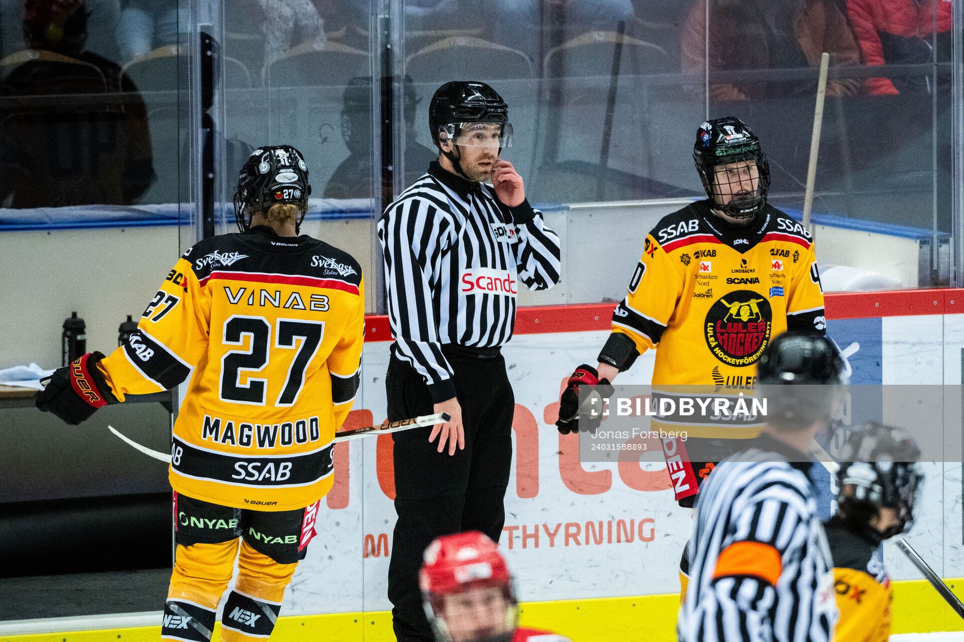 Luleås Jaycee Magwood och Noora Tulus