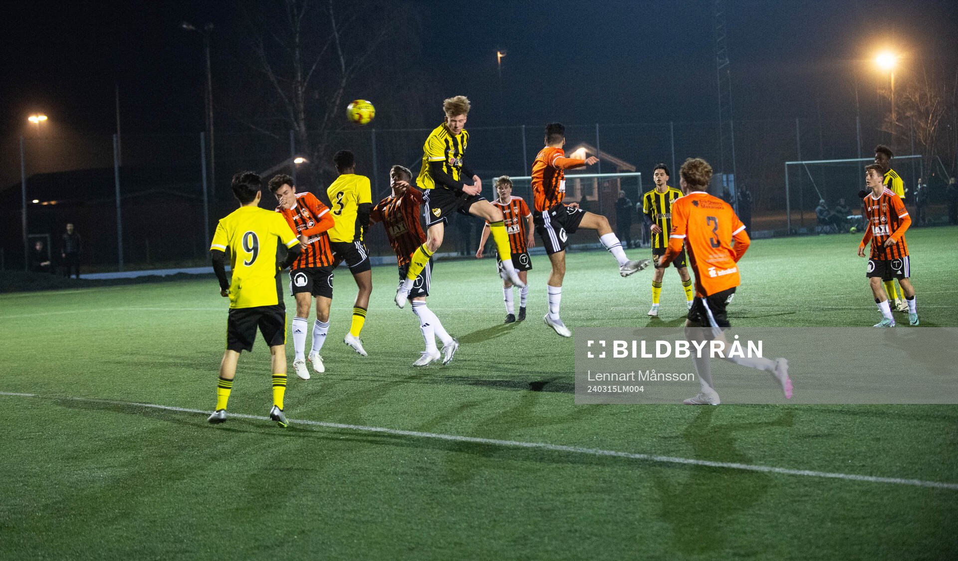 i matchen i DM för juniorer U19 mellan IFK Hässleholm och