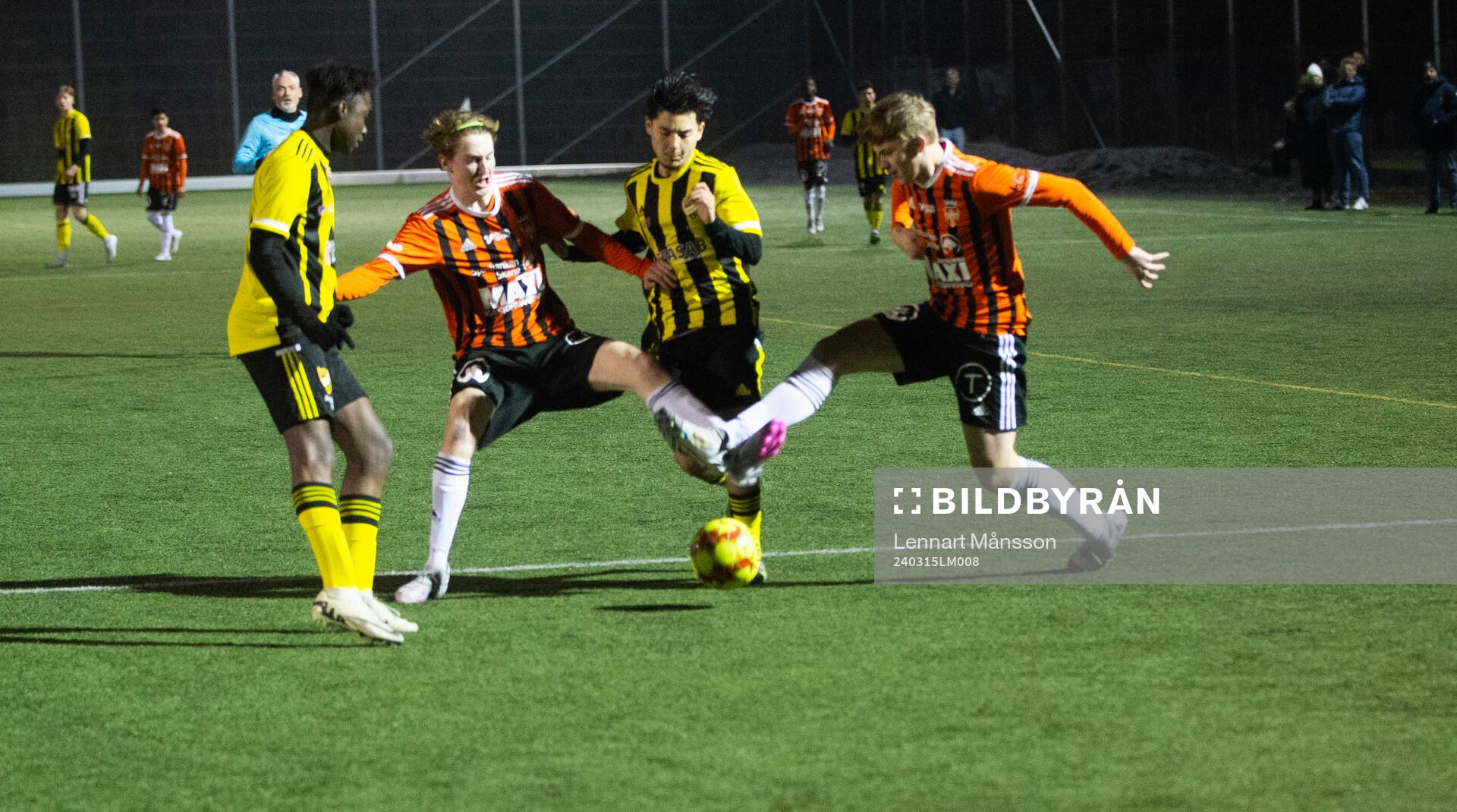 i matchen i DM för juniorer U19 mellan IFK Hässleholm och