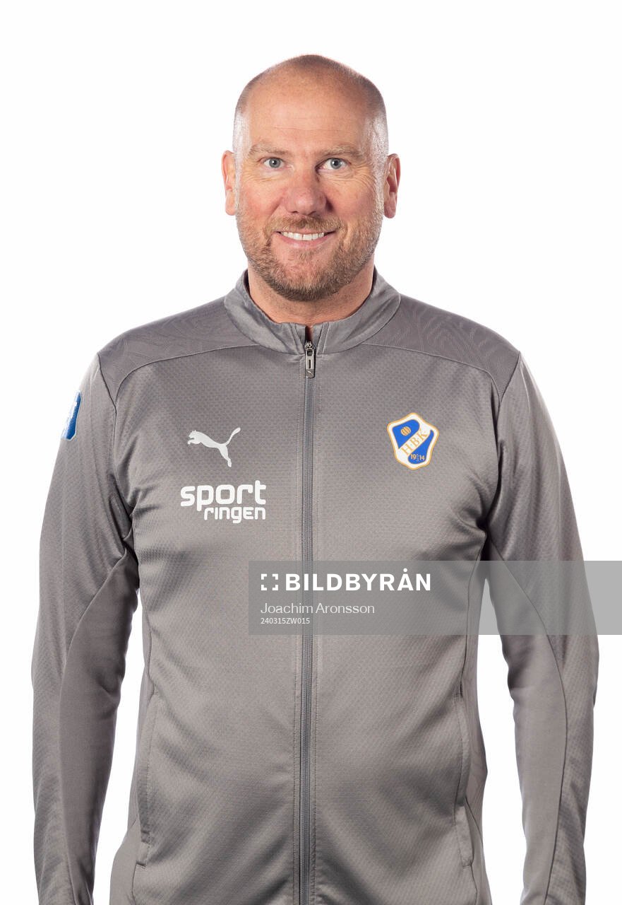 Halmstads manager Magnus Haglund