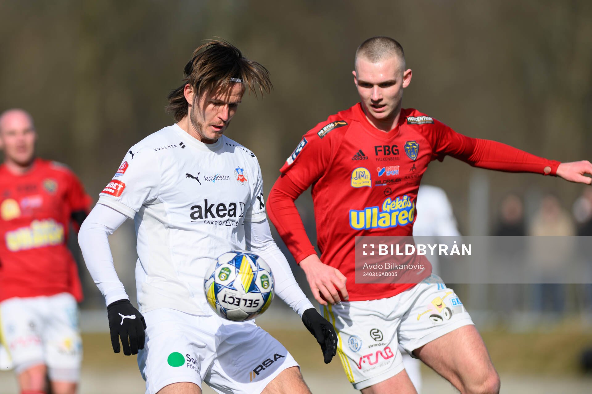 Helsingborgs Wilhelm Loeper och Falkenbergs Nils Bertilsson