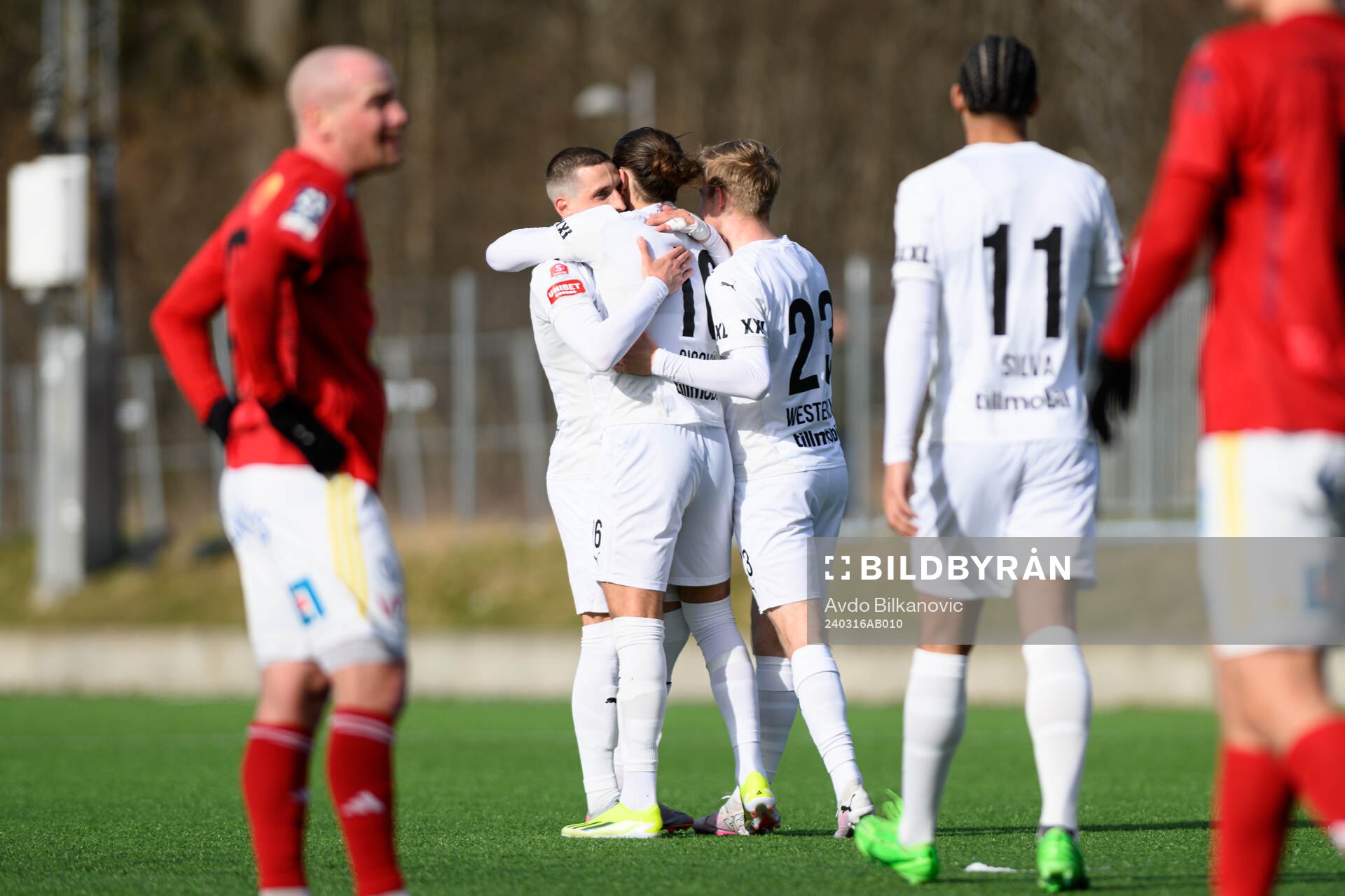 Helsingborgs Ervin Gigovic jublar
