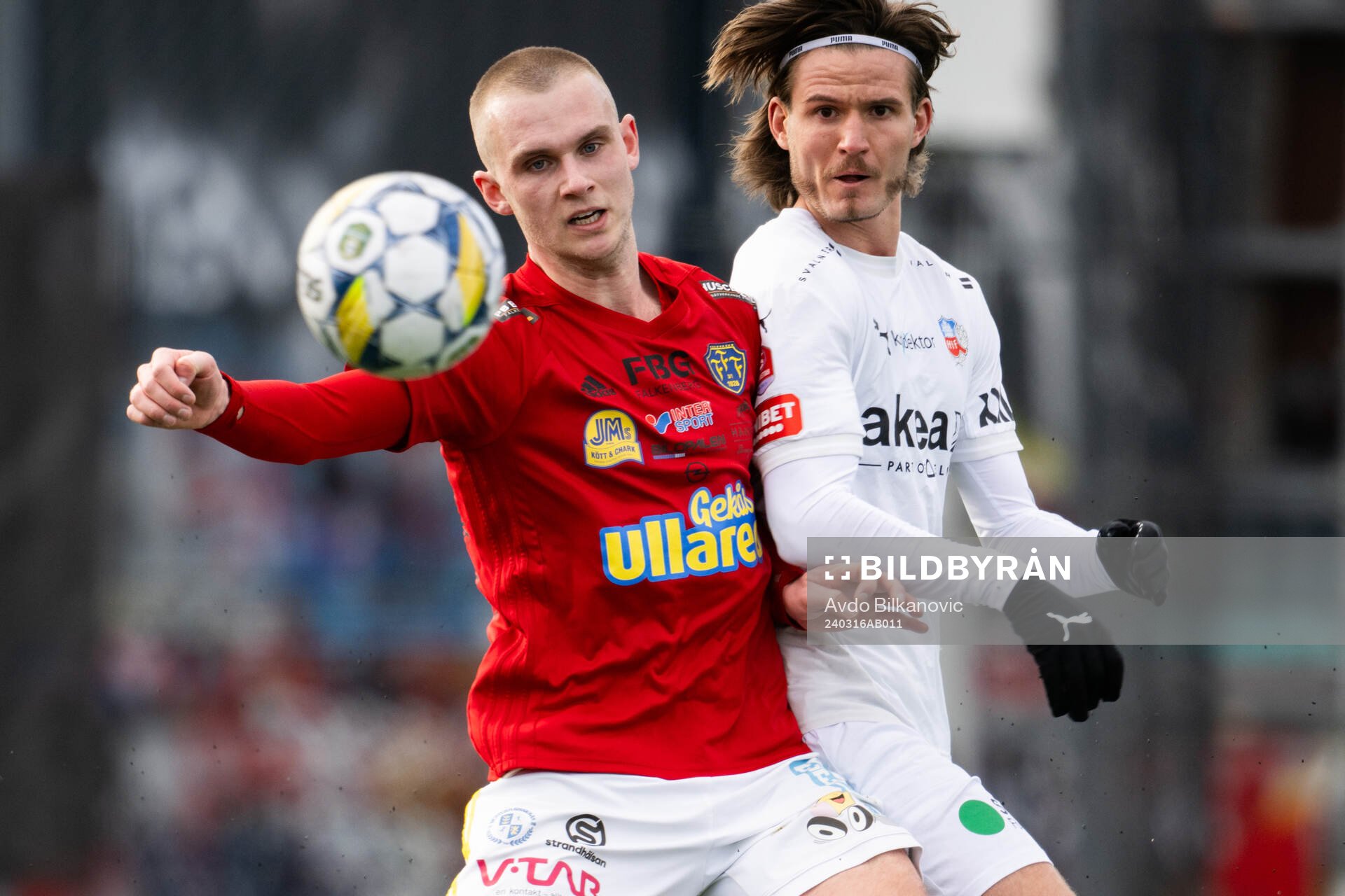 Helsingborgs Wilhelm Loeper och Falkenbergs Nils Bertilsson