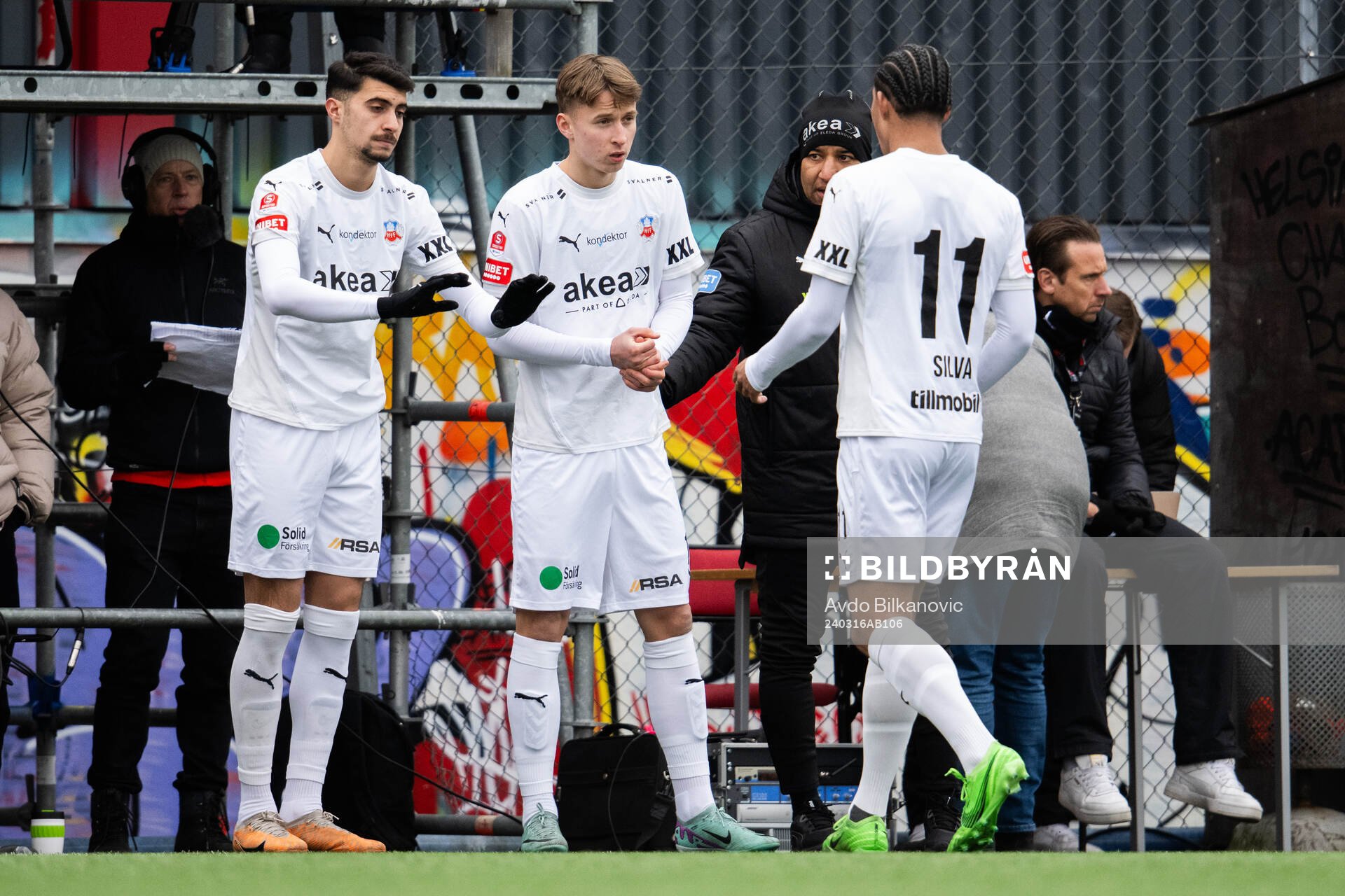 Helsingborgs Amar Muhsin och +he14 gör sig redo för inhop