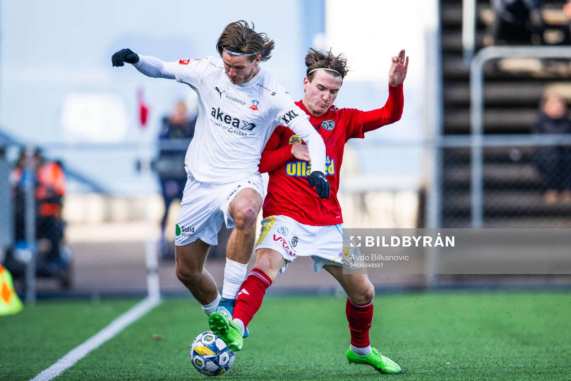 Helsingborgs Wilhelm Loeper och Falkenbergs Oskar Lindberg