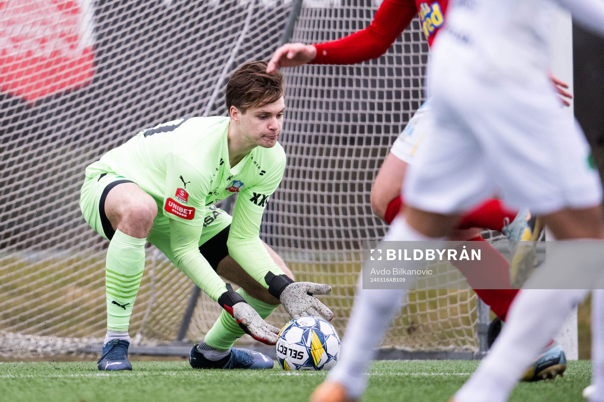 Helsingborgs målvakt Nils Arvidsson