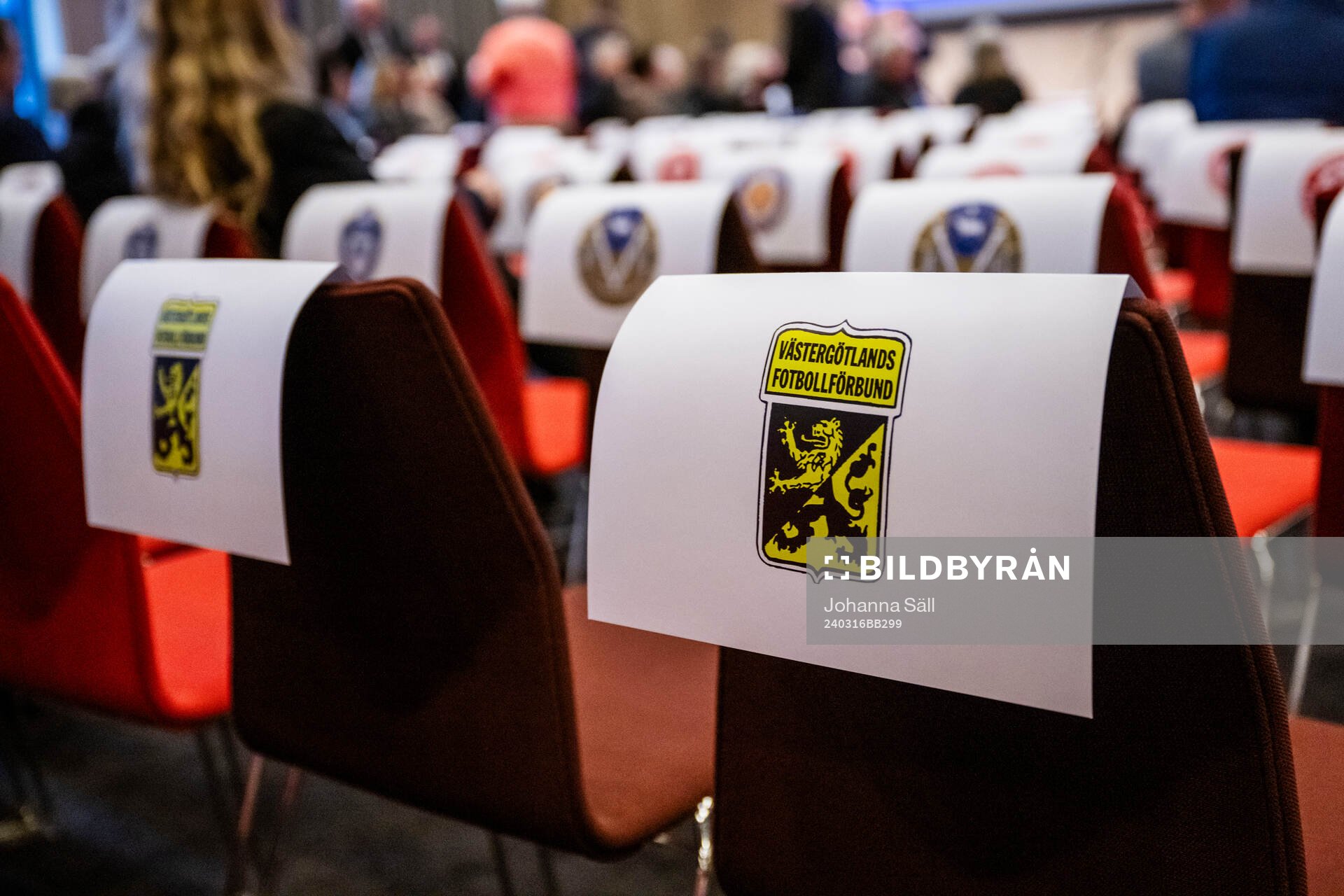 Förberedelser inför Svenska Fotbollförbundets årsmöte den 16 mars 2024 i Stockholm. 