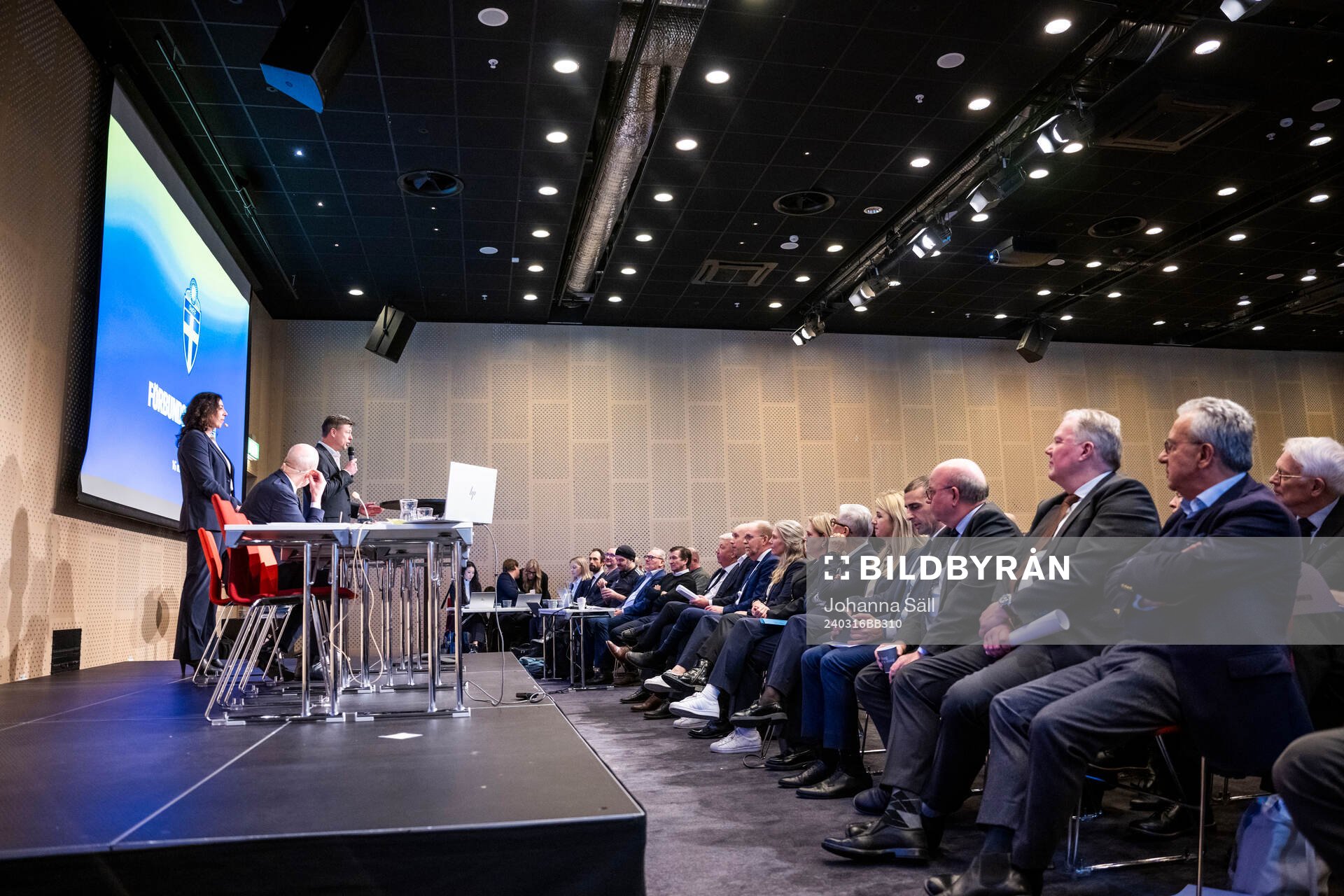 Andrea Möllerberg, generalsekreterare, Fredrik Reinfeldt,