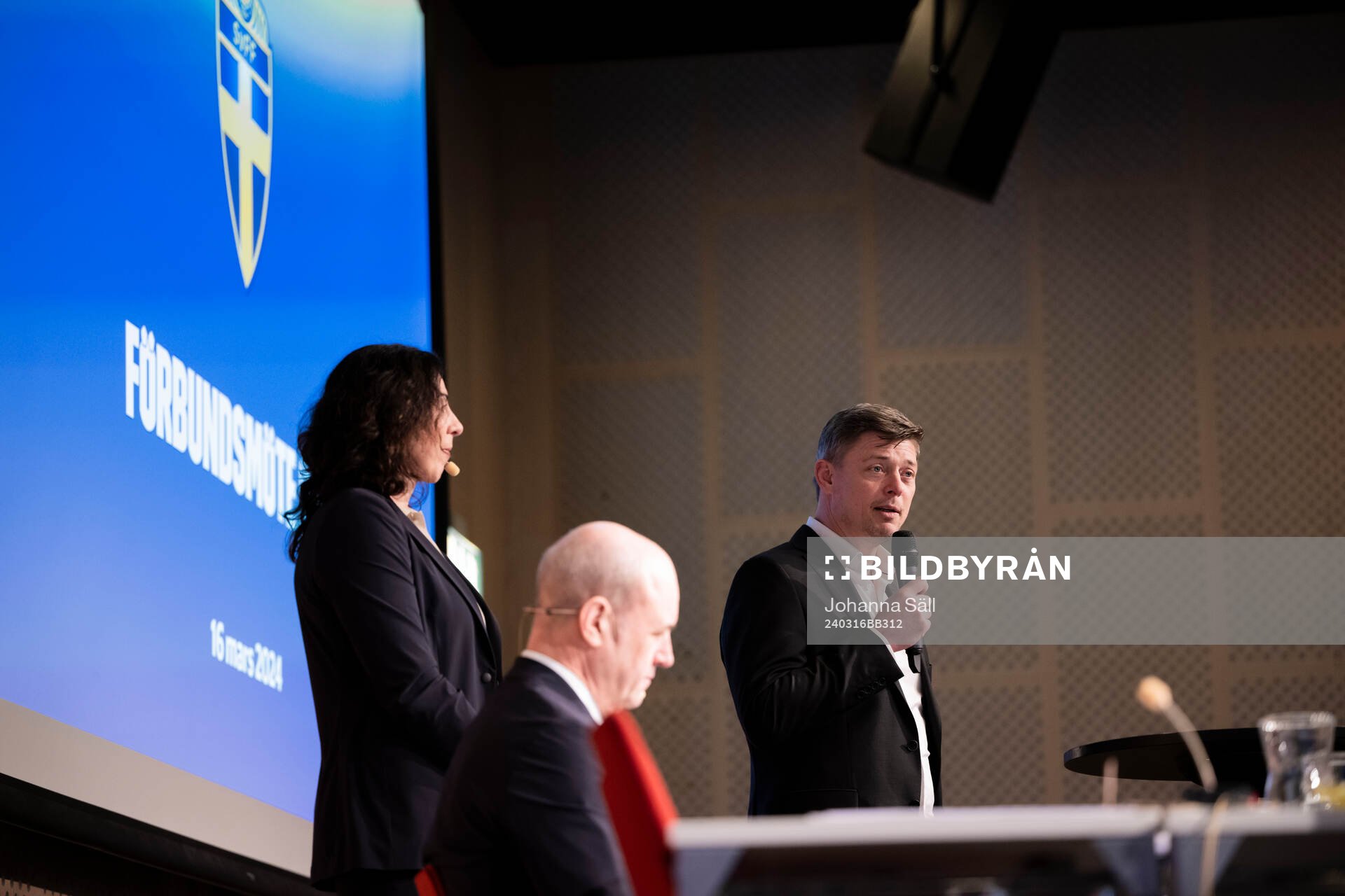 Andrea Möllerberg, generalsekreterare, Fredrik Reinfeldt,