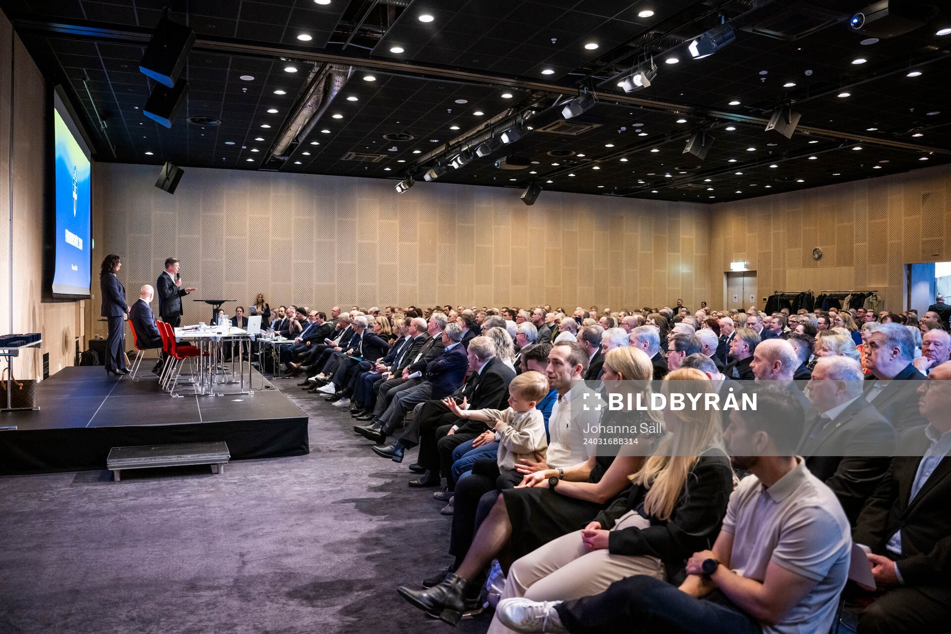 Andrea Möllerberg, generalsekreterare, Fredrik Reinfeldt,