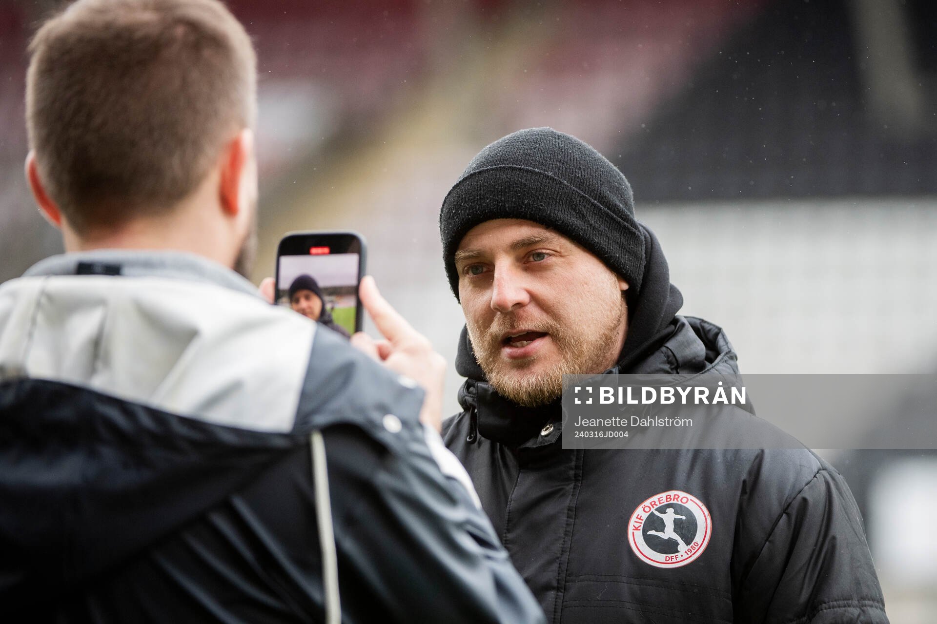 Örebros tränare Rickard Johansson