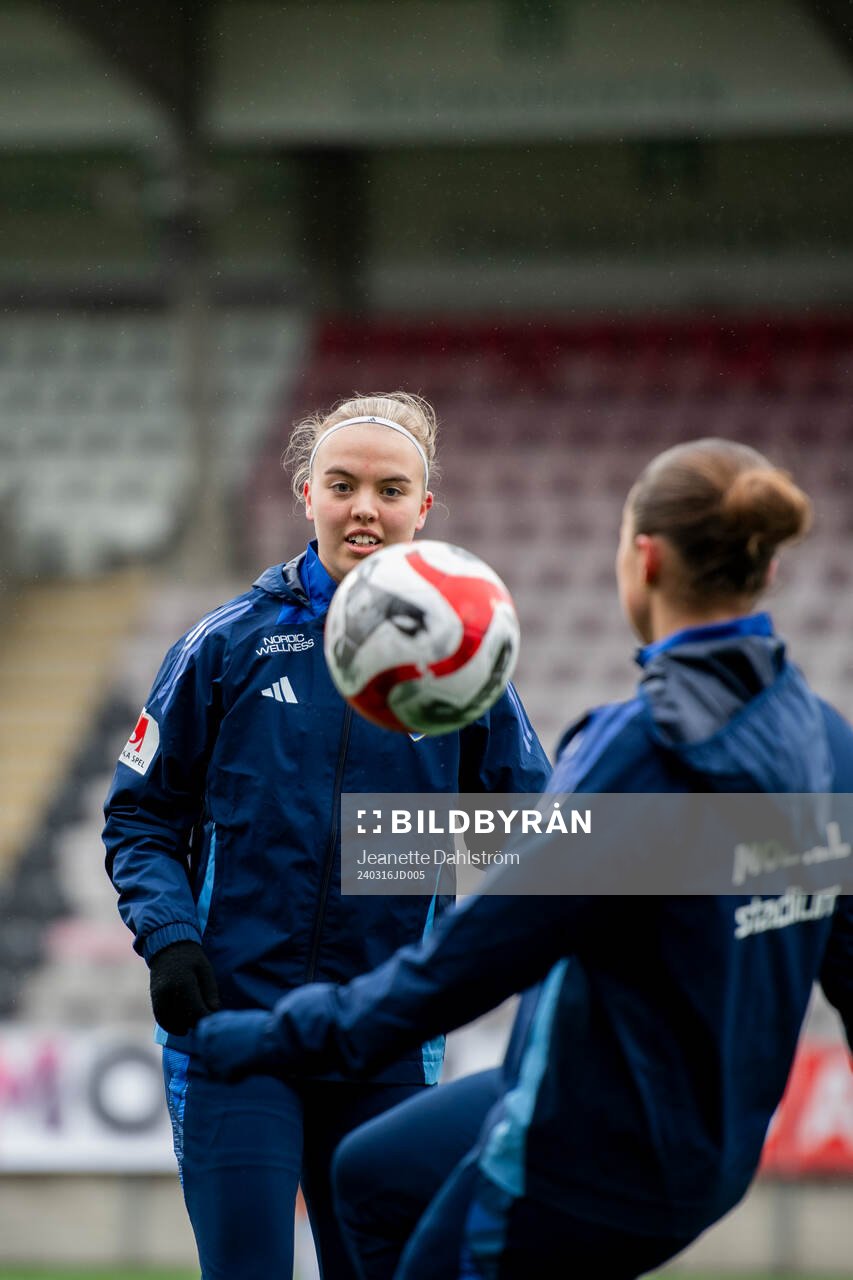 Djurgården värmer upp