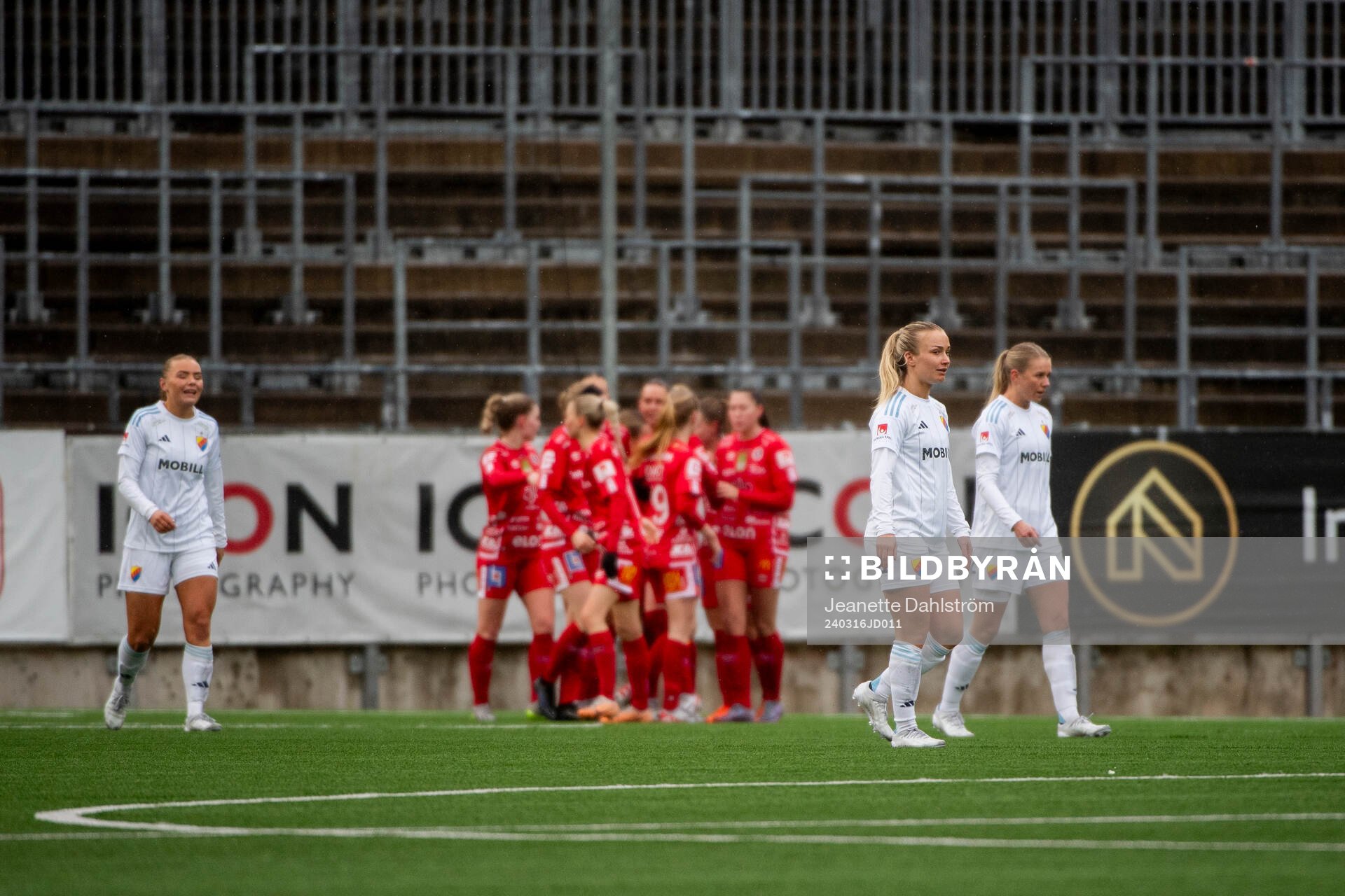 Djurgårdens spelare deppar