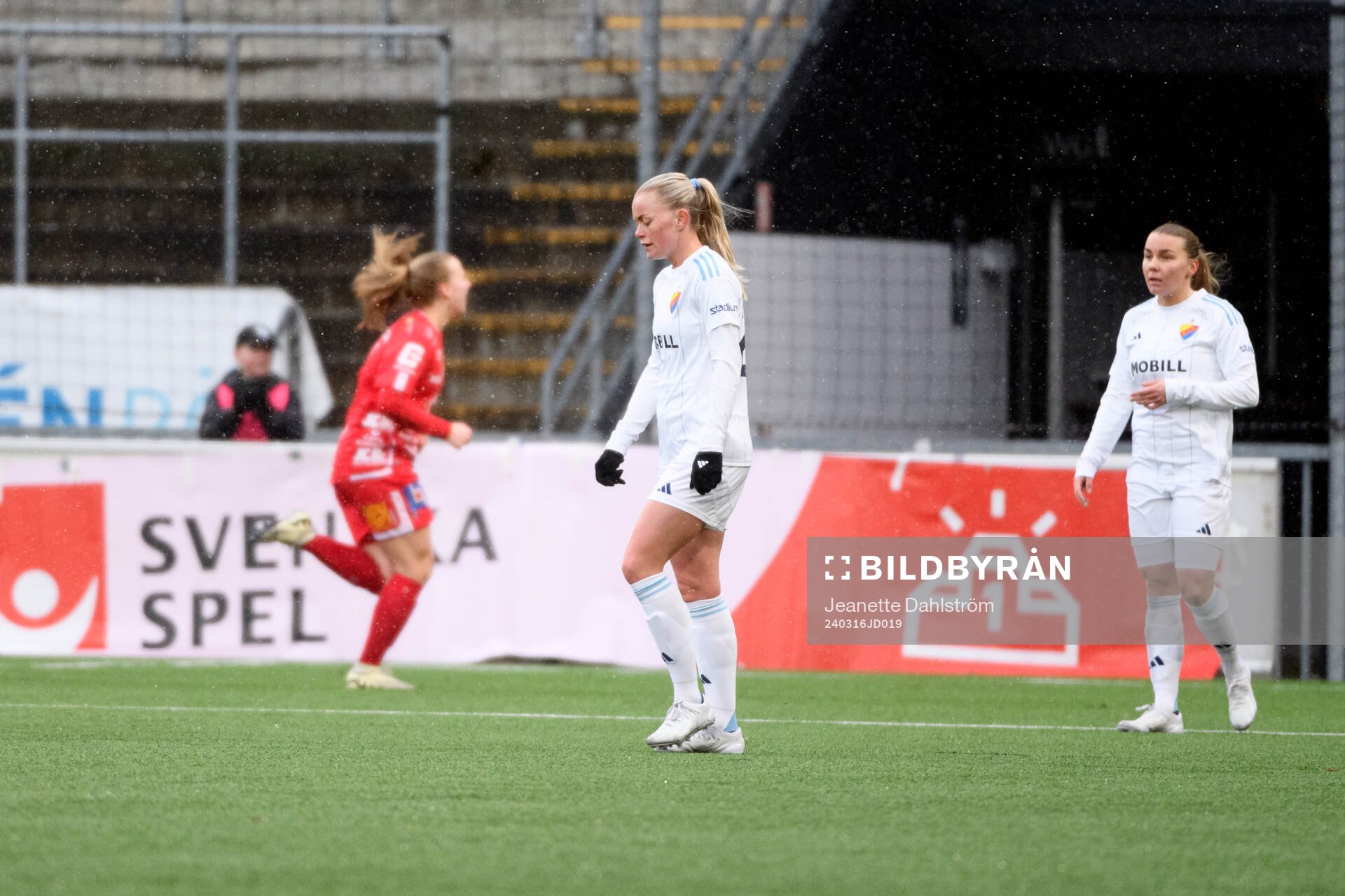 Djurgårdens Zara Jönsson deppar