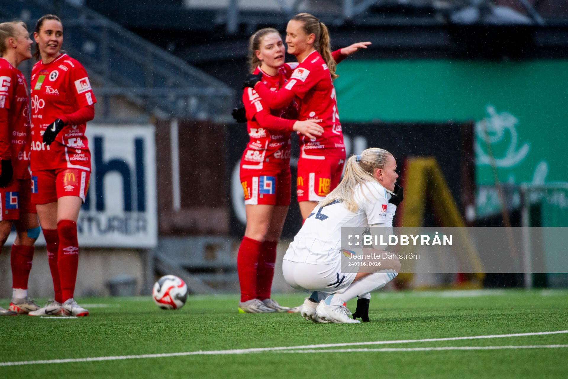 Djurgårdens Zara Jönsson deppar