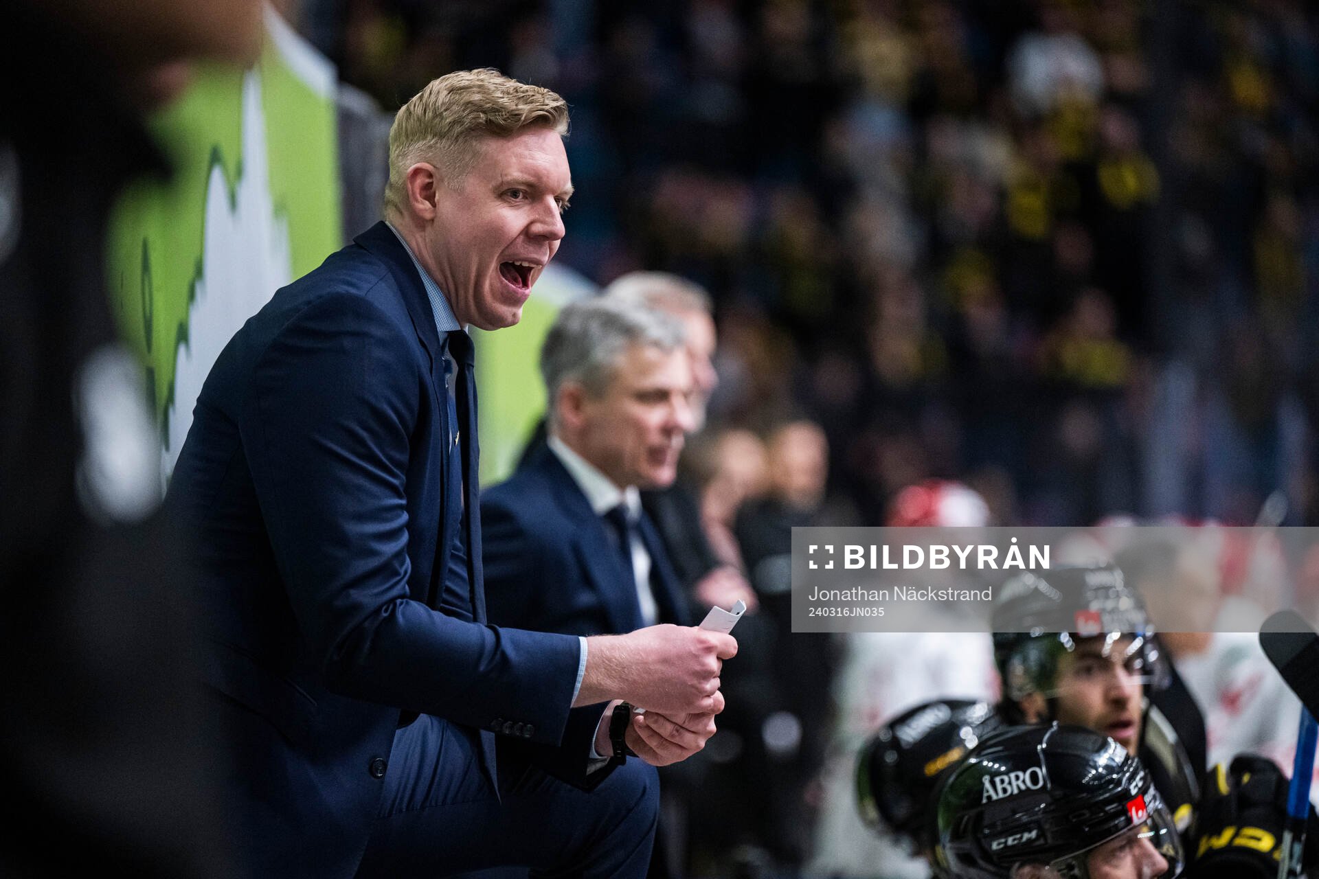 AIKs tränare Anton Blomqvist