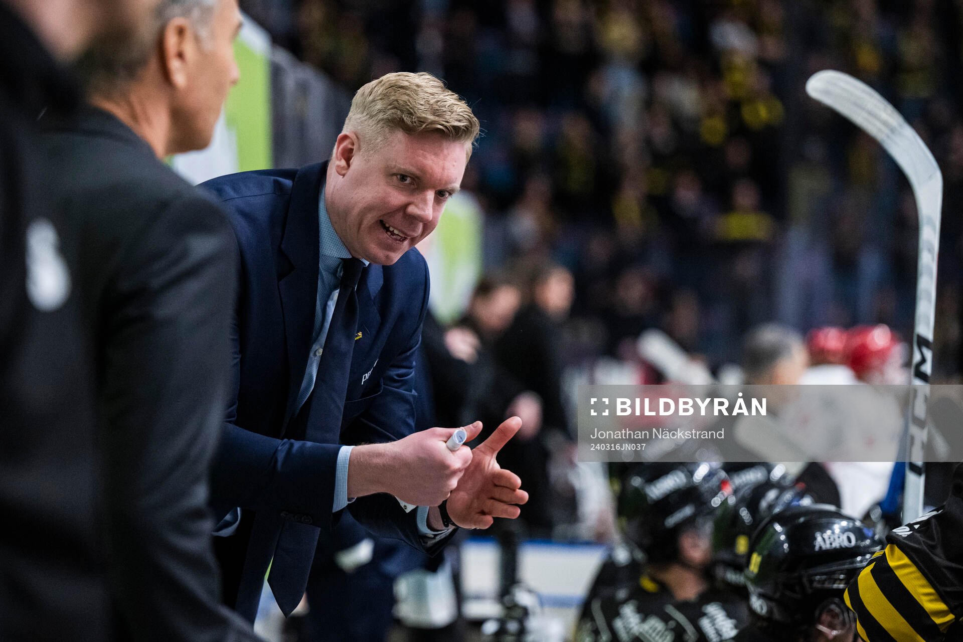 AIKs tränare Anton Blomqvist