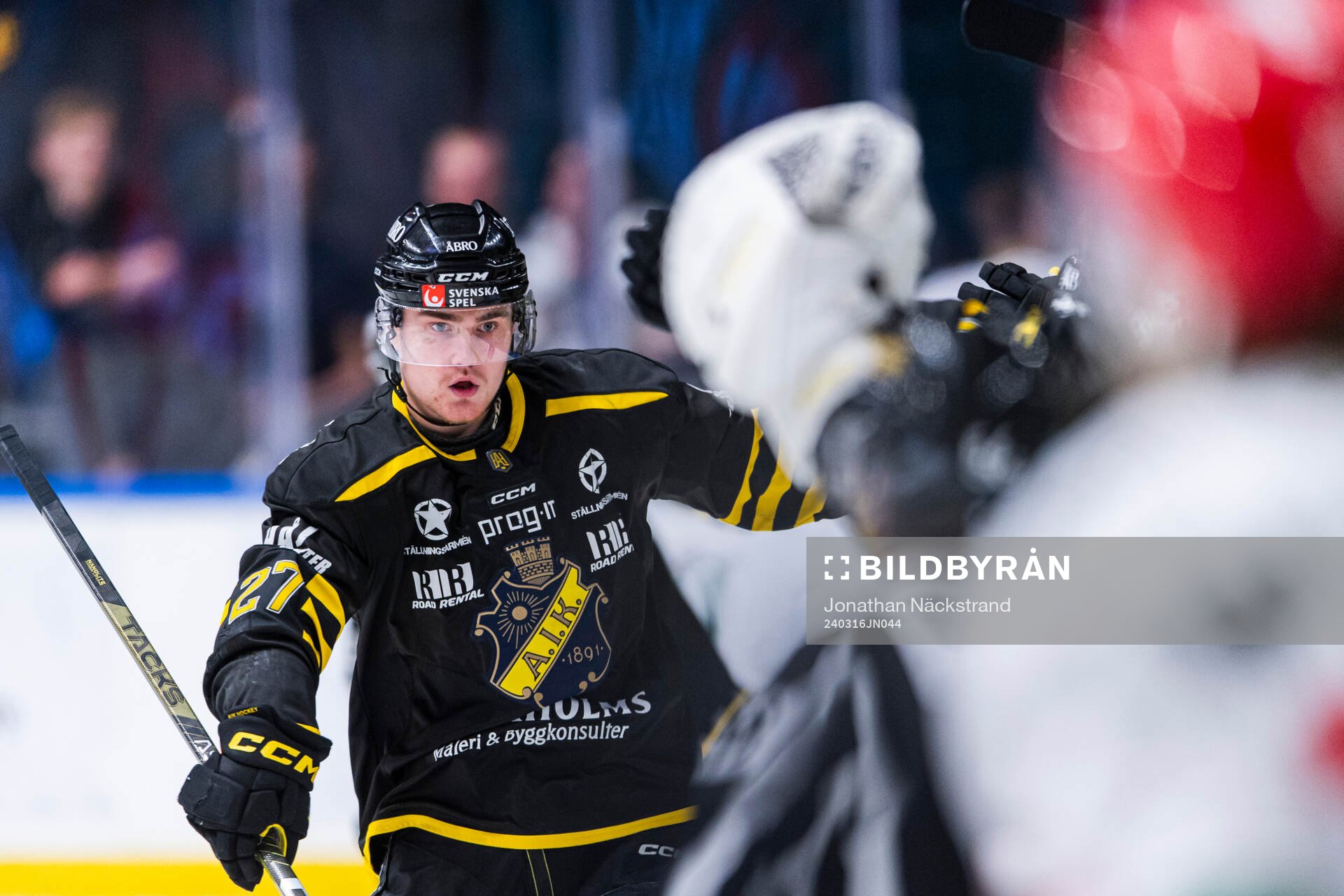 AIKs Christoffer Björk jublar