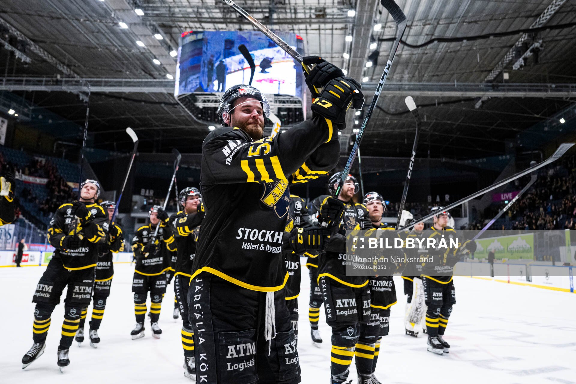 AIKs Hampus Falk jublar