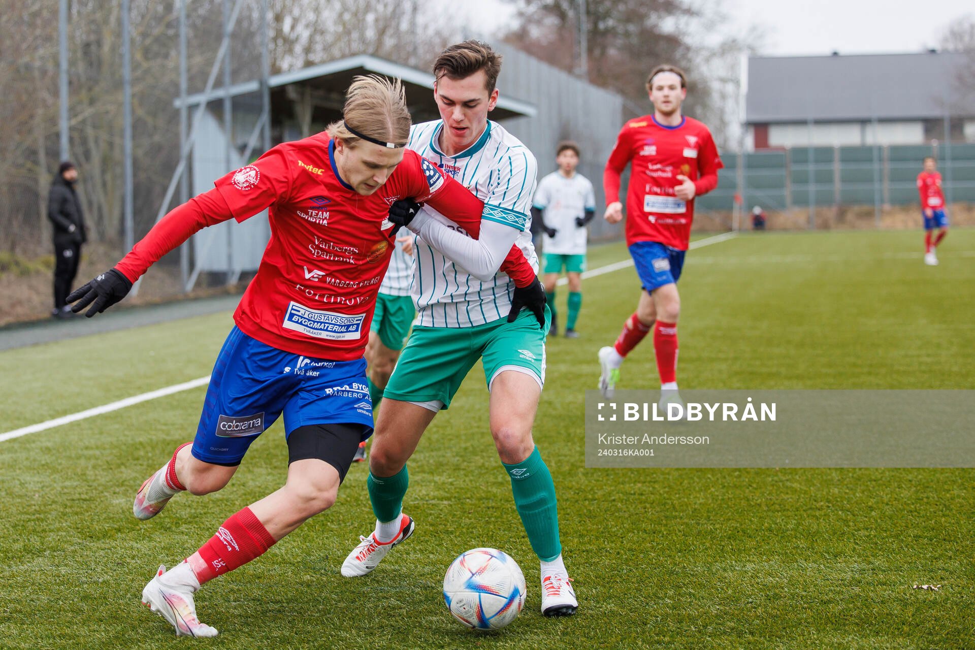 Tvååkers Tim Van Assema och Västra Frölundas Viggo