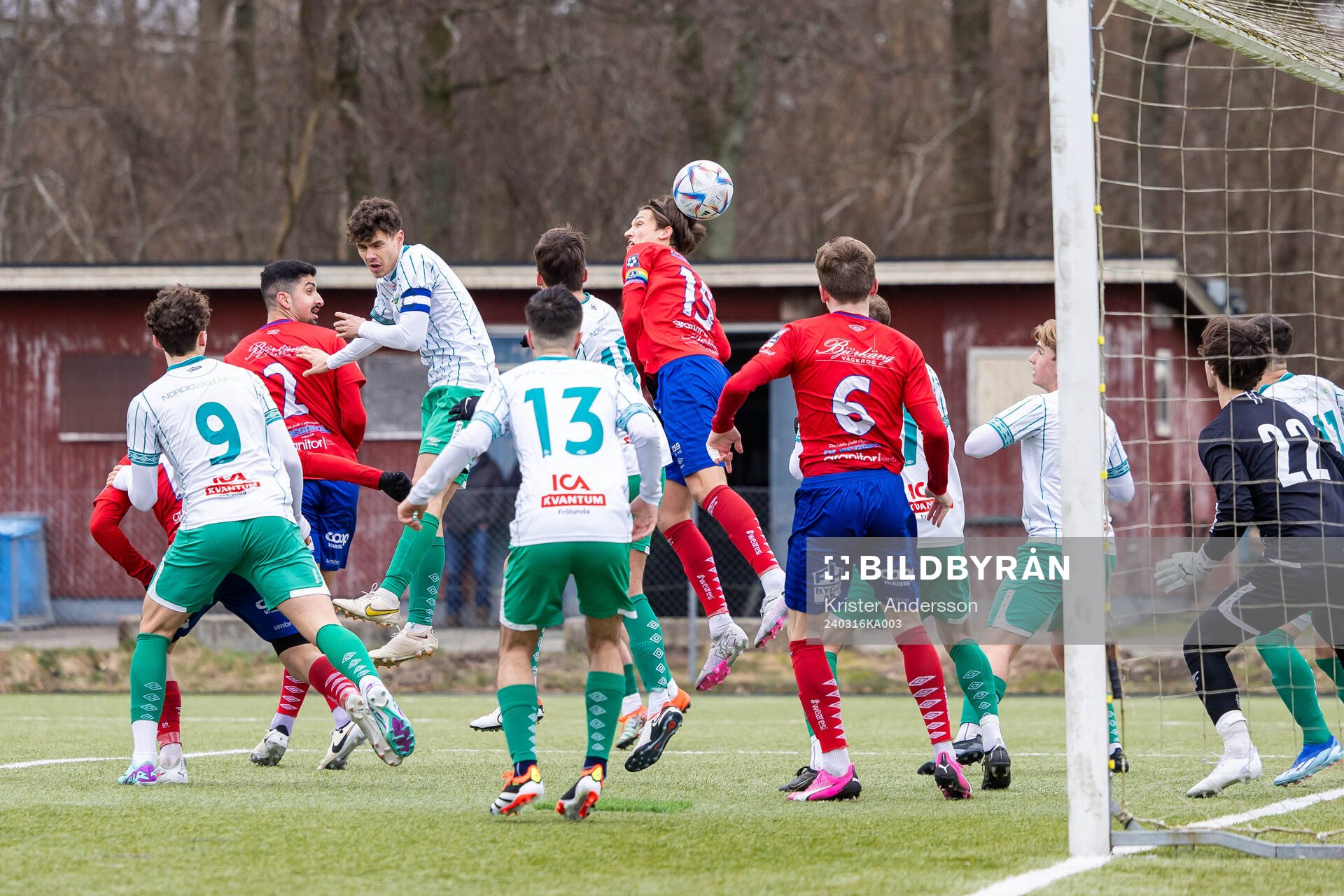 Tvååkers Noah Johansson gör 1-0
