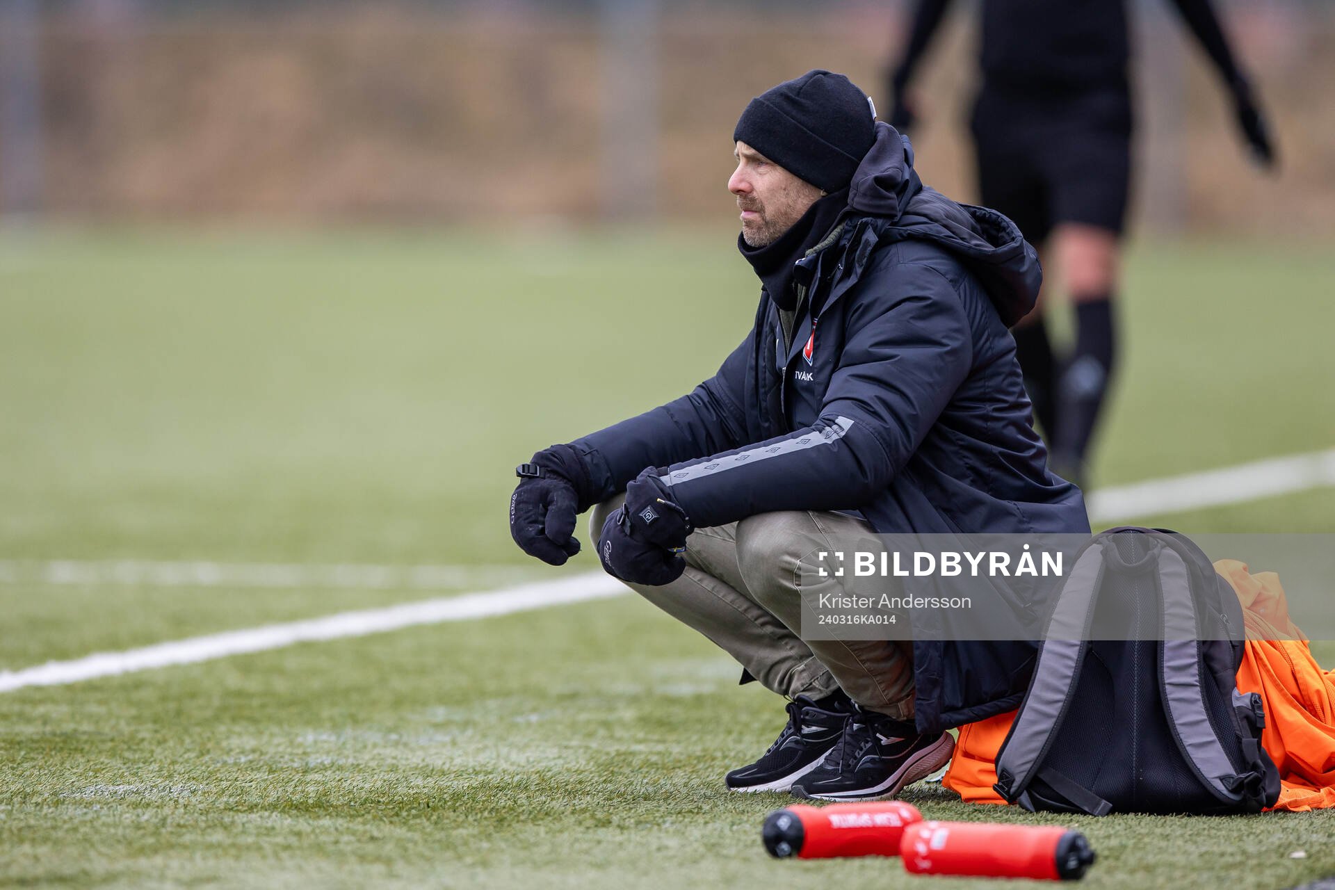 Tvååkers tränare Pierre Krantz