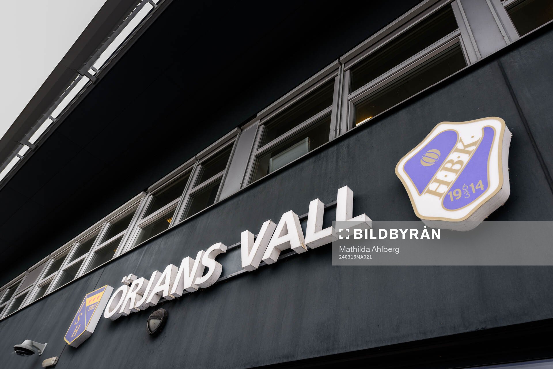 Exteriör av Örjans Vall