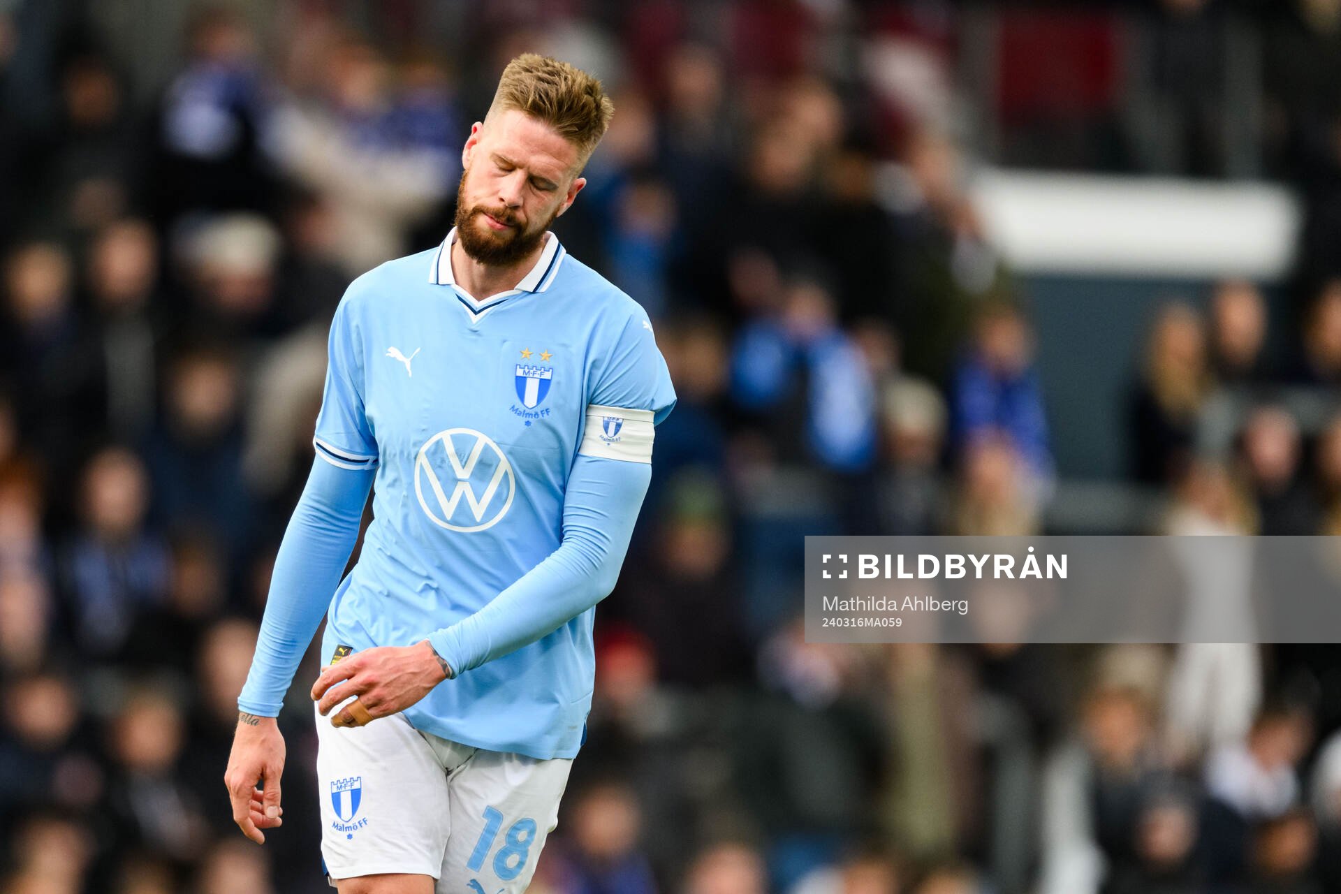 Malmö FFs Pontus Jansson deppar