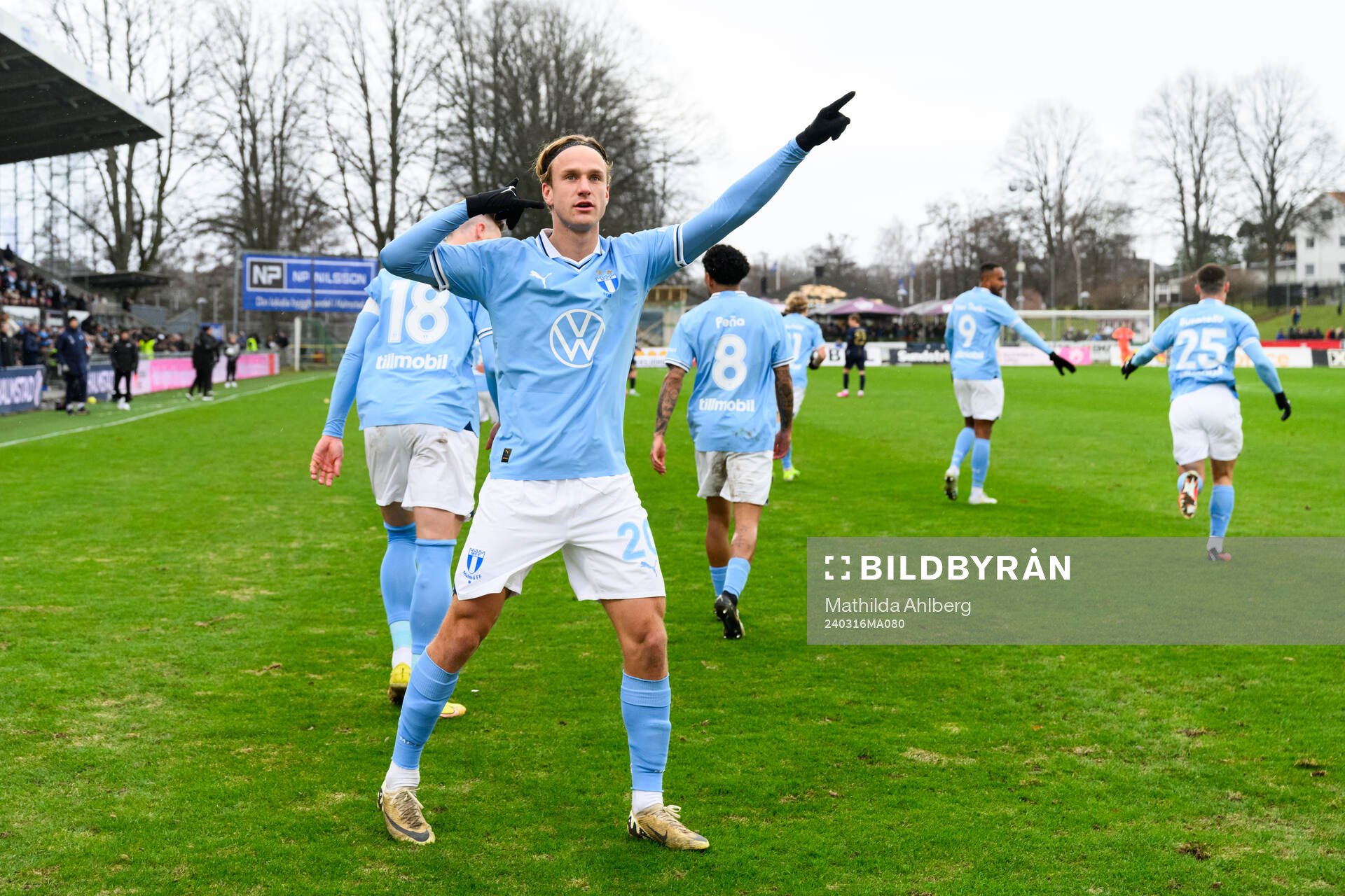 Malmö FFs Erik Botheim jublar