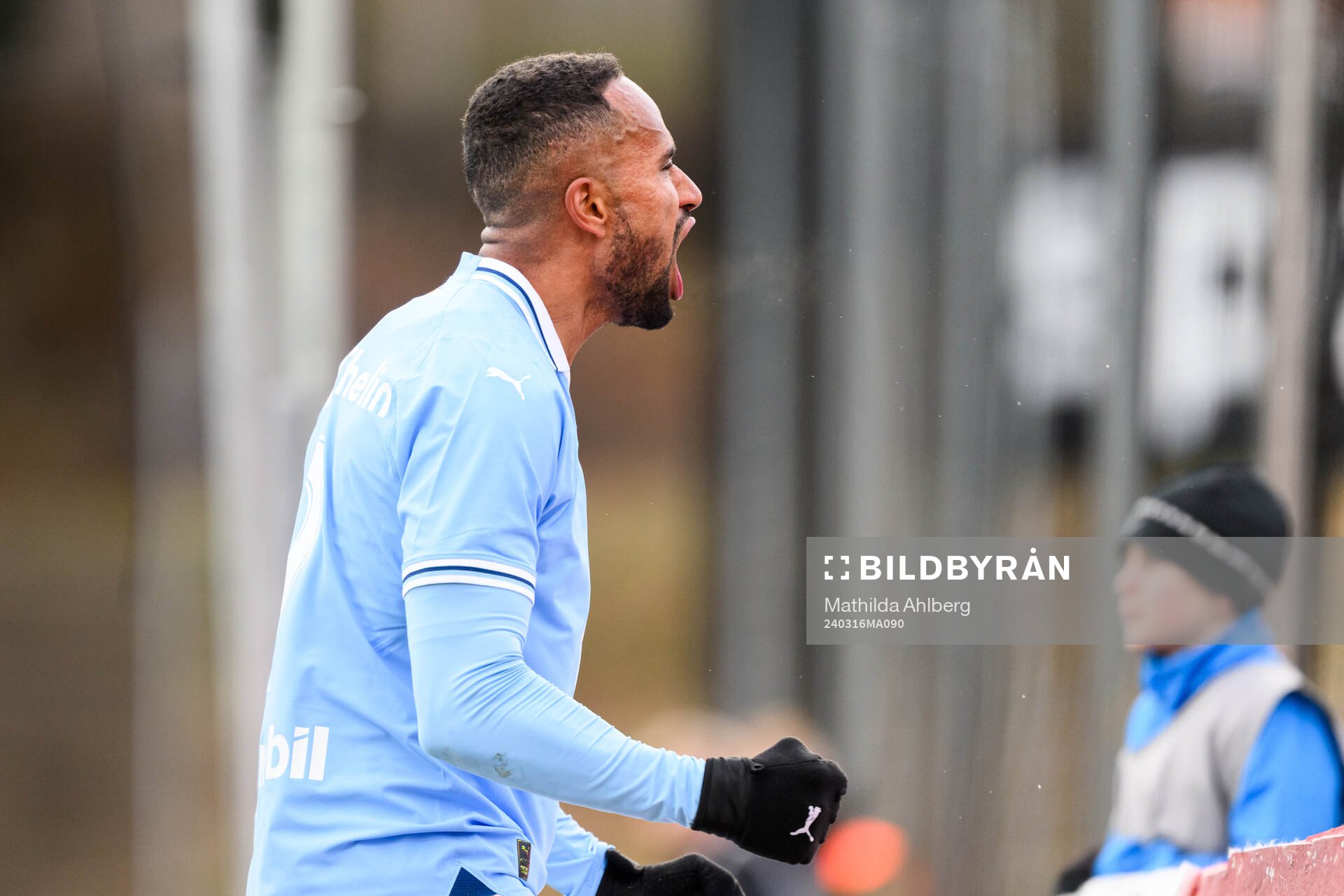 Malmö FFs Isaac Kiese Thelin jublar